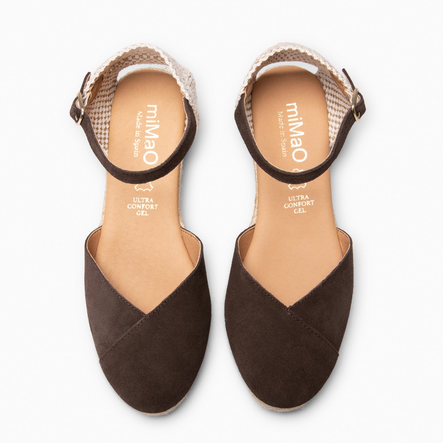 ICA - Cuñas de esparto bajas MARRON