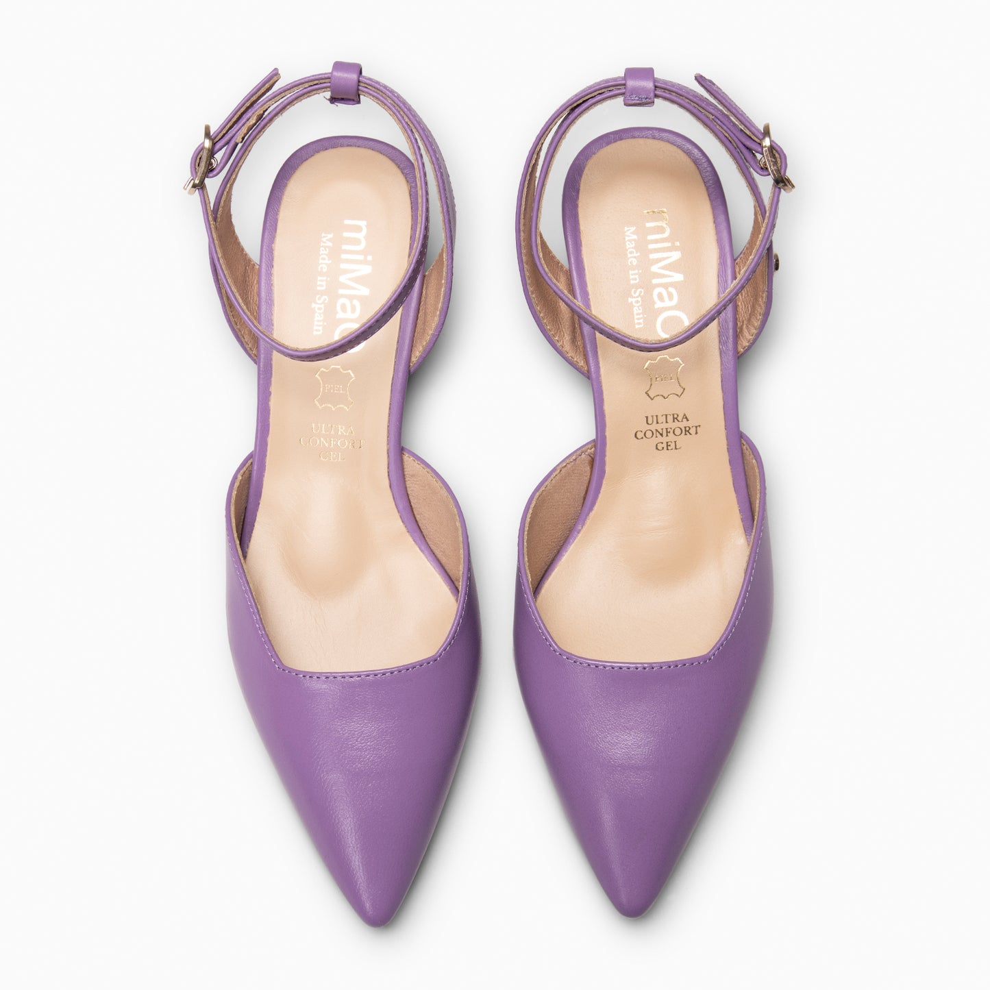 DANIELA - Destalonado con tacón kitten MALVA