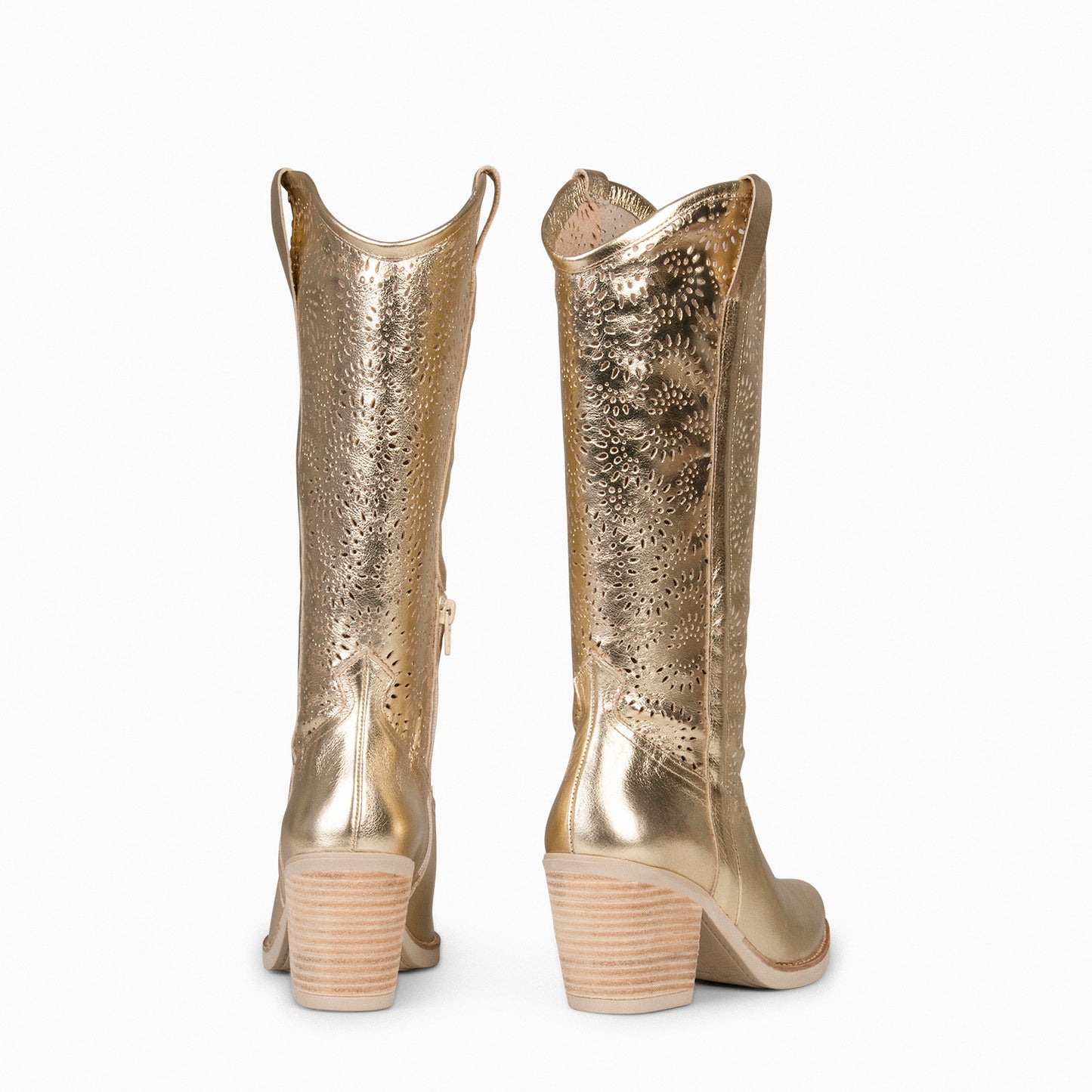 AUSTIN – Bottes Cowboy D'été PLATINE