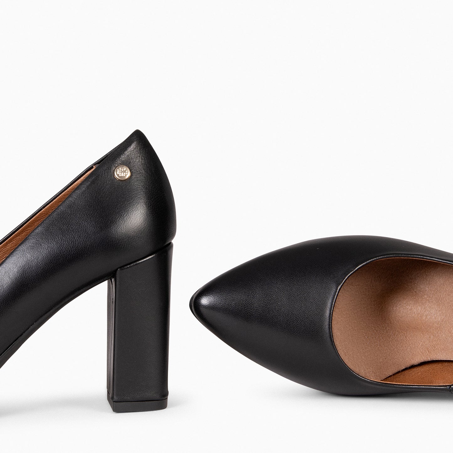 URBAN SALÓN - Zapatos de tacón de napa en NEGRO