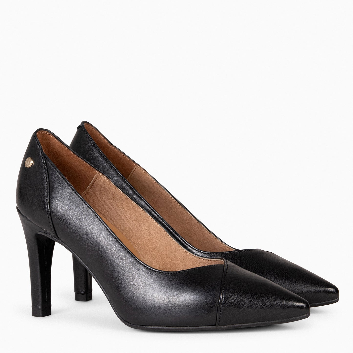 GLAM – Zapatos elegantes de tacón alto NEGRO