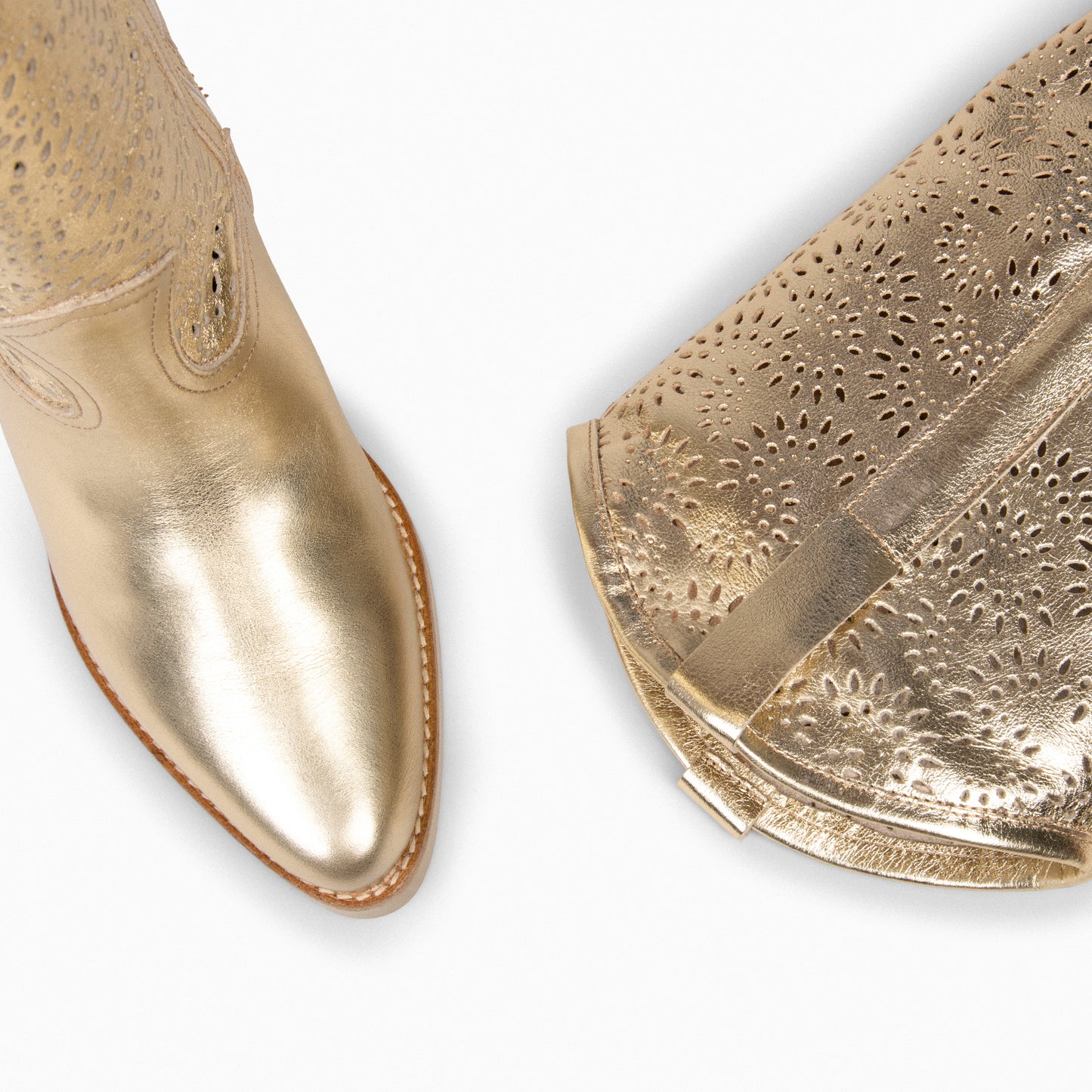 AUSTIN – Bottes Cowboy D'été PLATINE