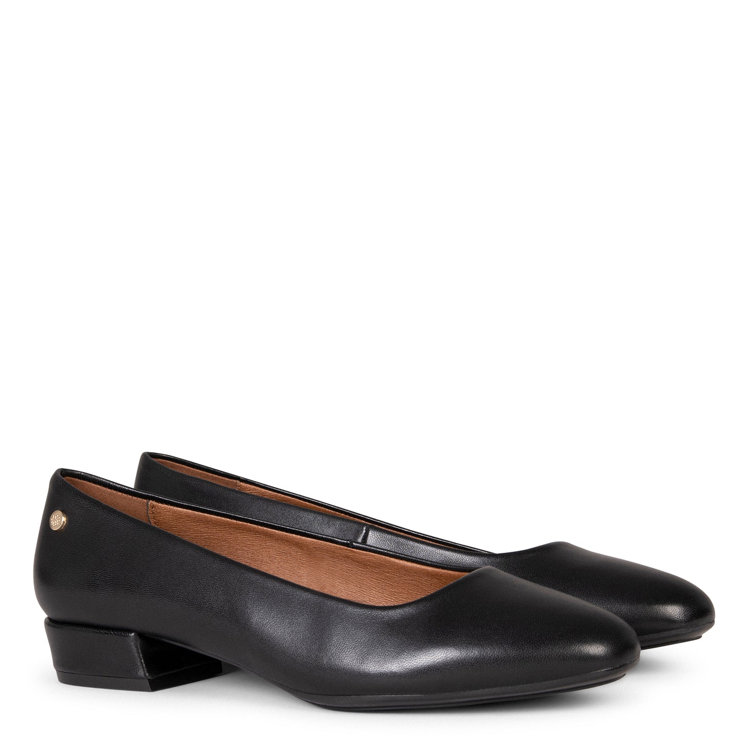 URBAN XS – Zapatos de tacón bajo de NEGRO