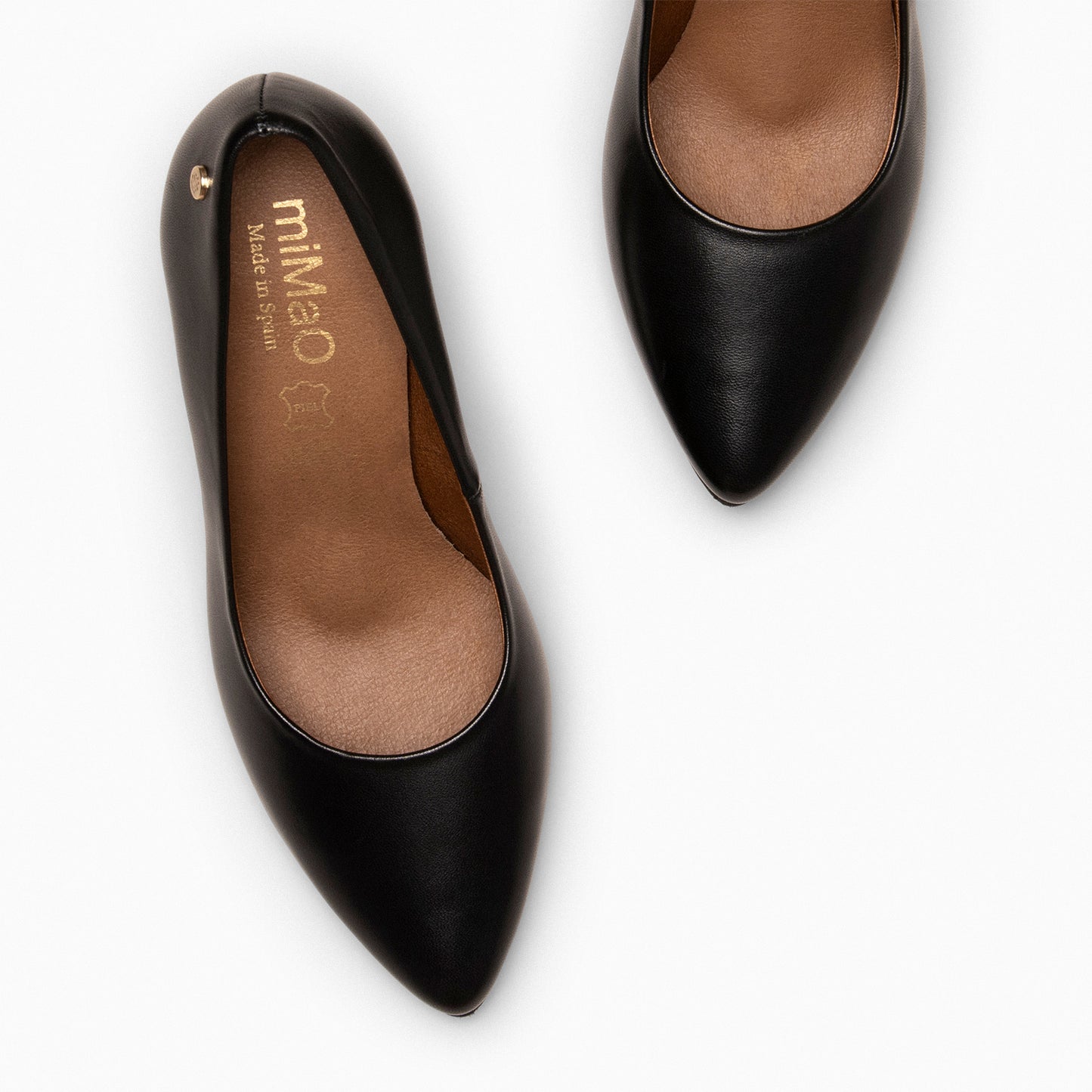 URBAN SALÓN - Zapatos de tacón de napa en NEGRO