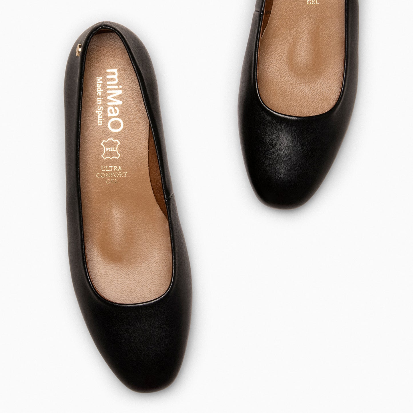 URBAN XS – Zapatos de tacón bajo de NEGRO