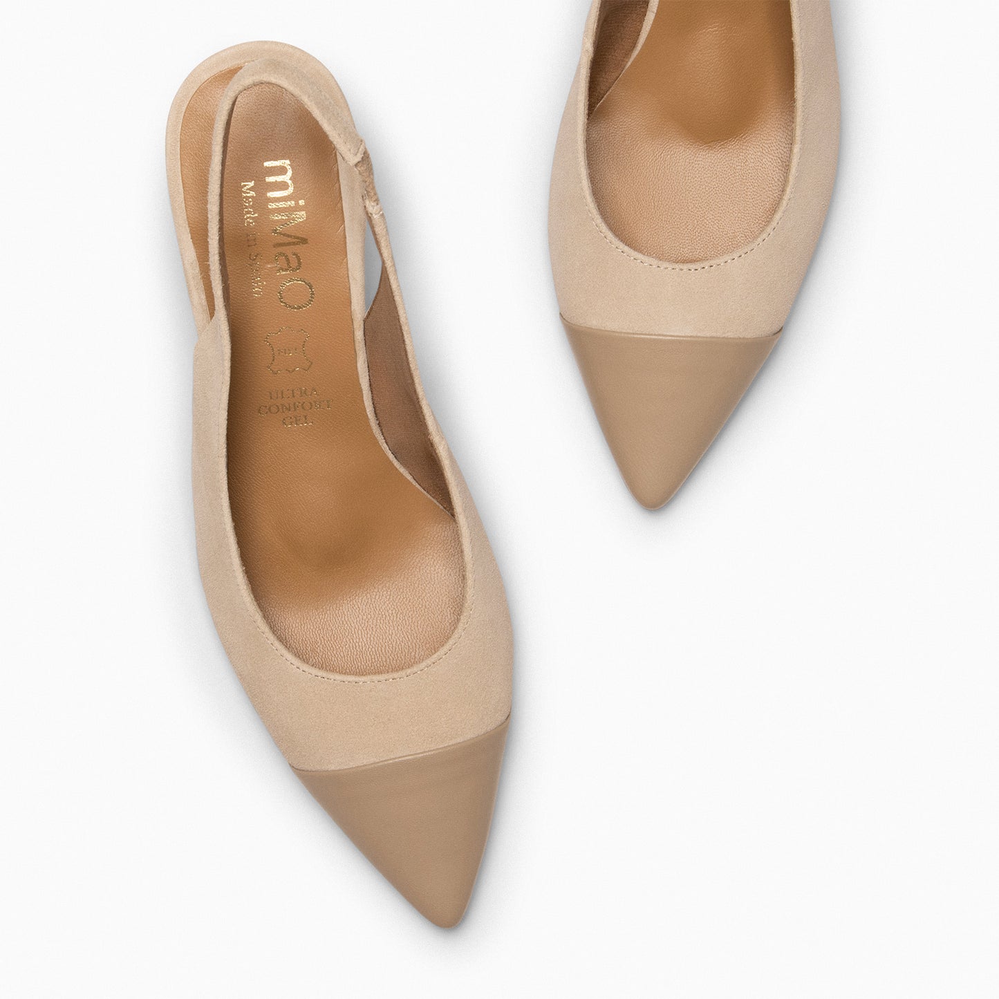 DIANA – Chaussure à bride arrière pour femme BEIGE