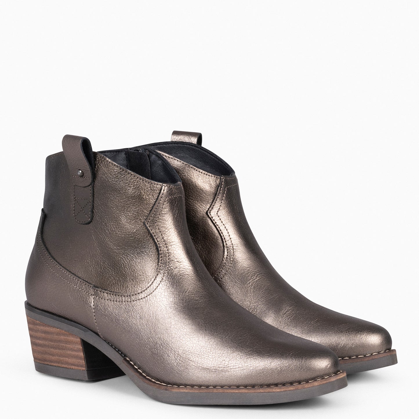 LOUISIANA - Bota estilo cowboy BRONZE