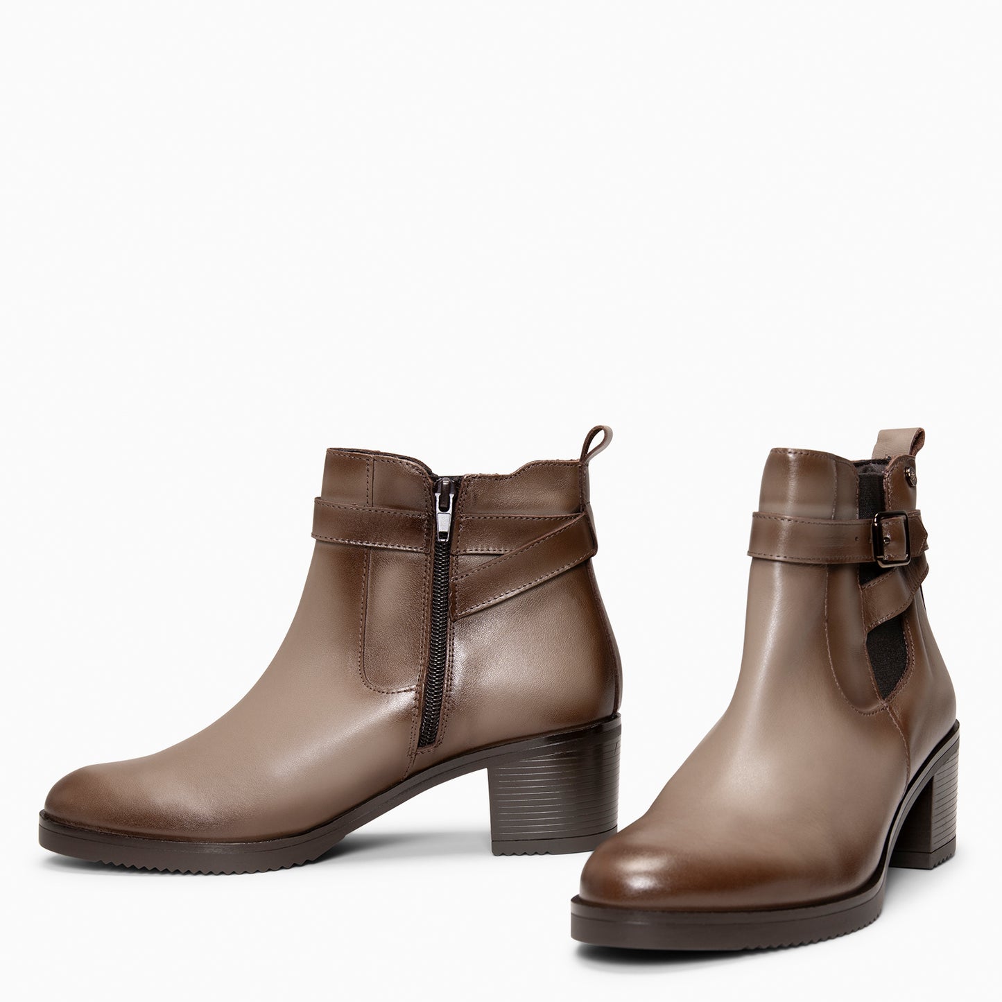 LEMY – BOTINES de MUJER TAUPE