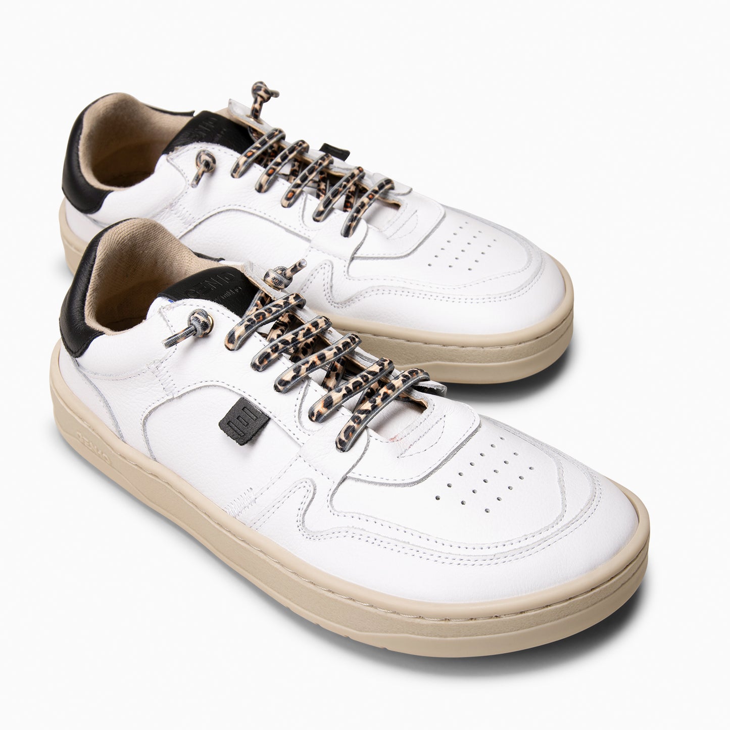 GEN-IO– zapatilas estilo barefoot BLANCO LEOPARDO