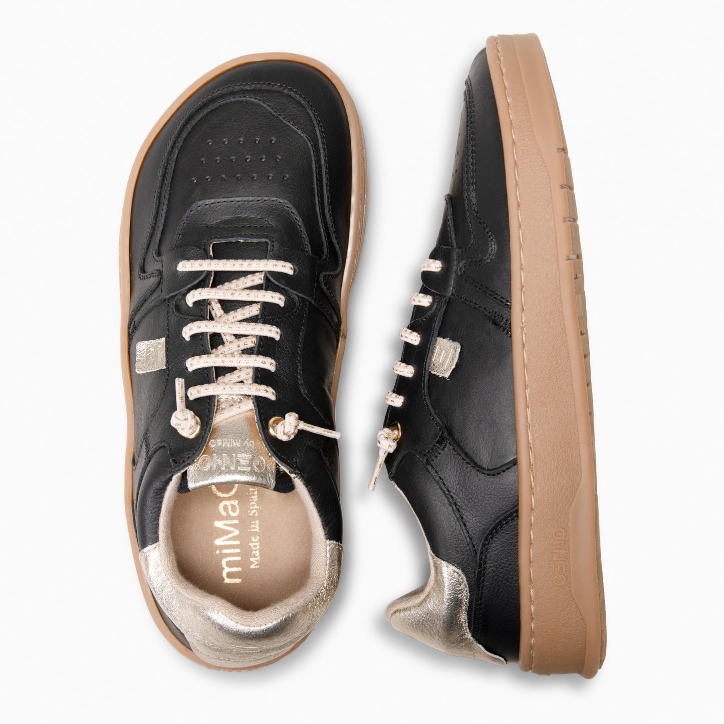 GEN-IO– zapatilas estilo barefoot  NEGRO