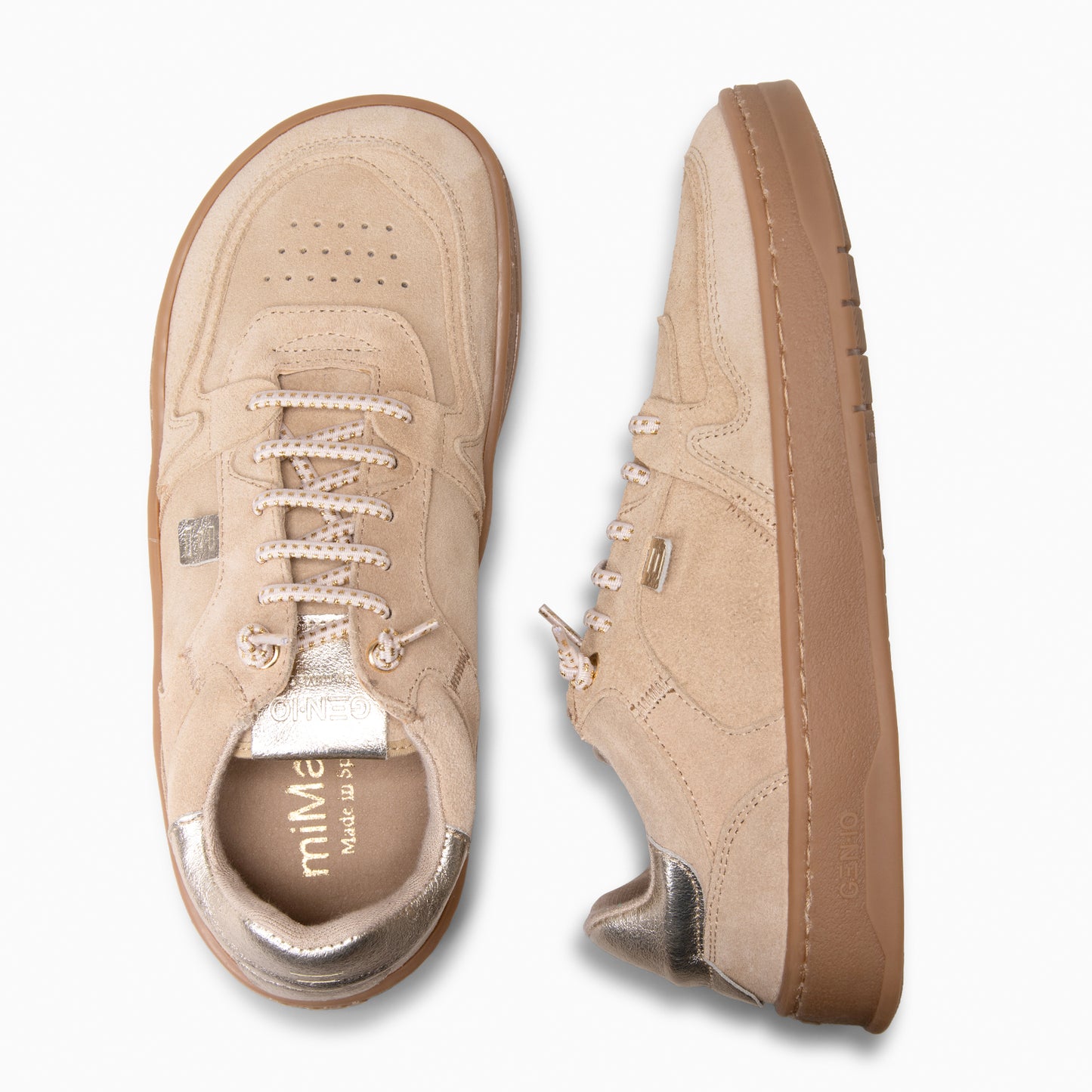 GEN-IO - Zapatillas baresoft BEIGE