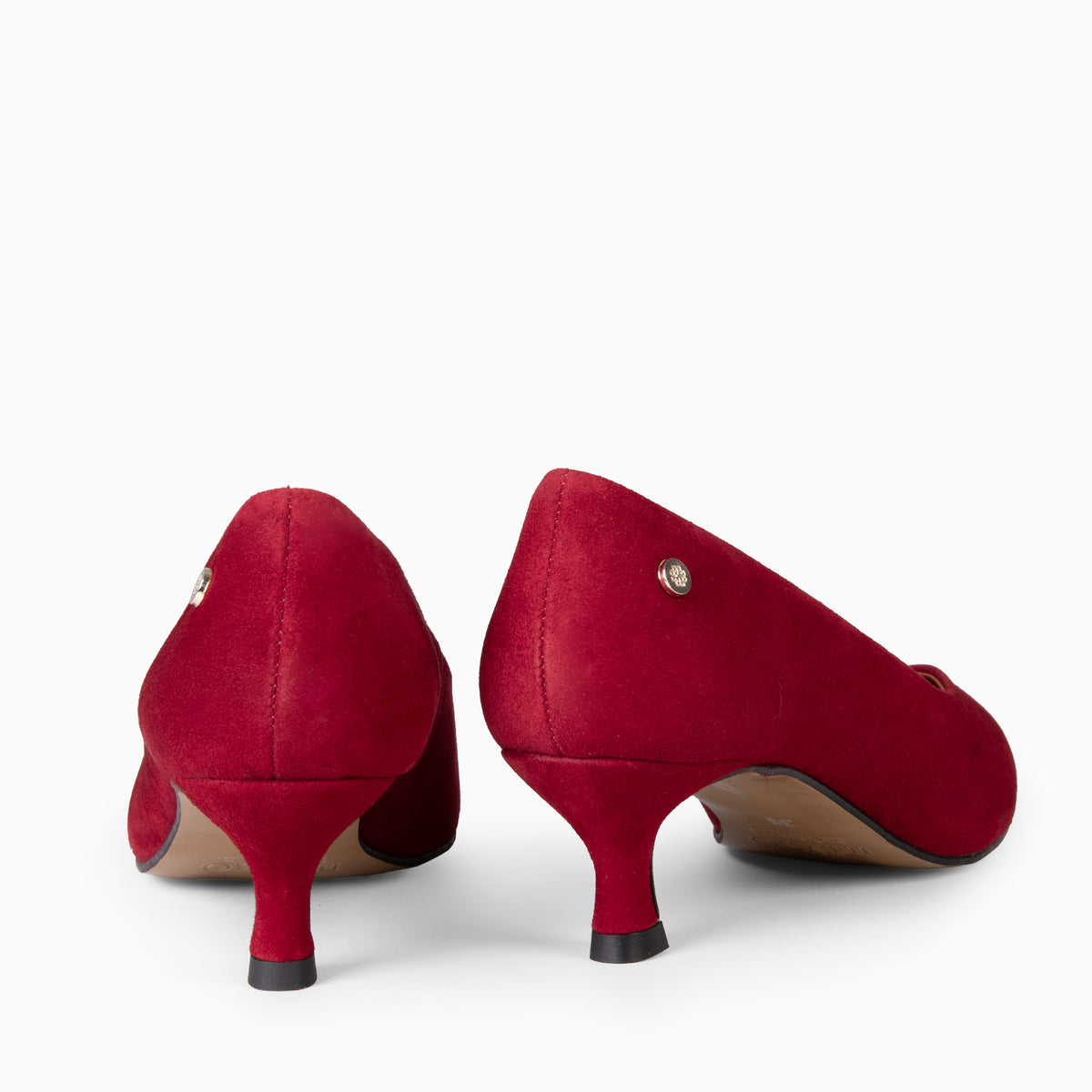 ESTHER – Tacón chupete de mujer ROJO