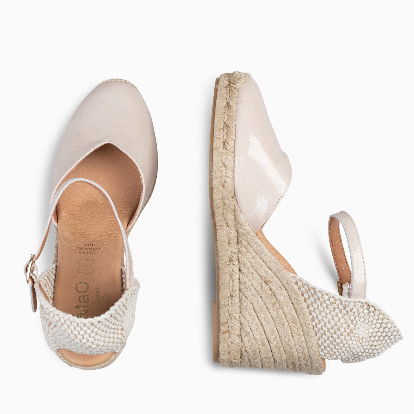 NERJA CHAROL – Cuñas de Esparto altas  BEIGE
