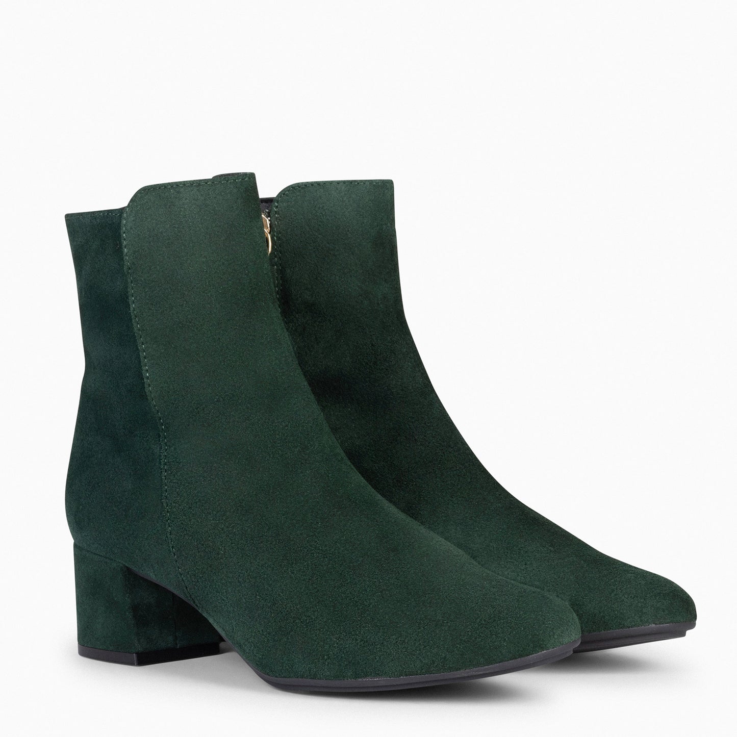 MAIA - Botins de camurça feminino VERDE