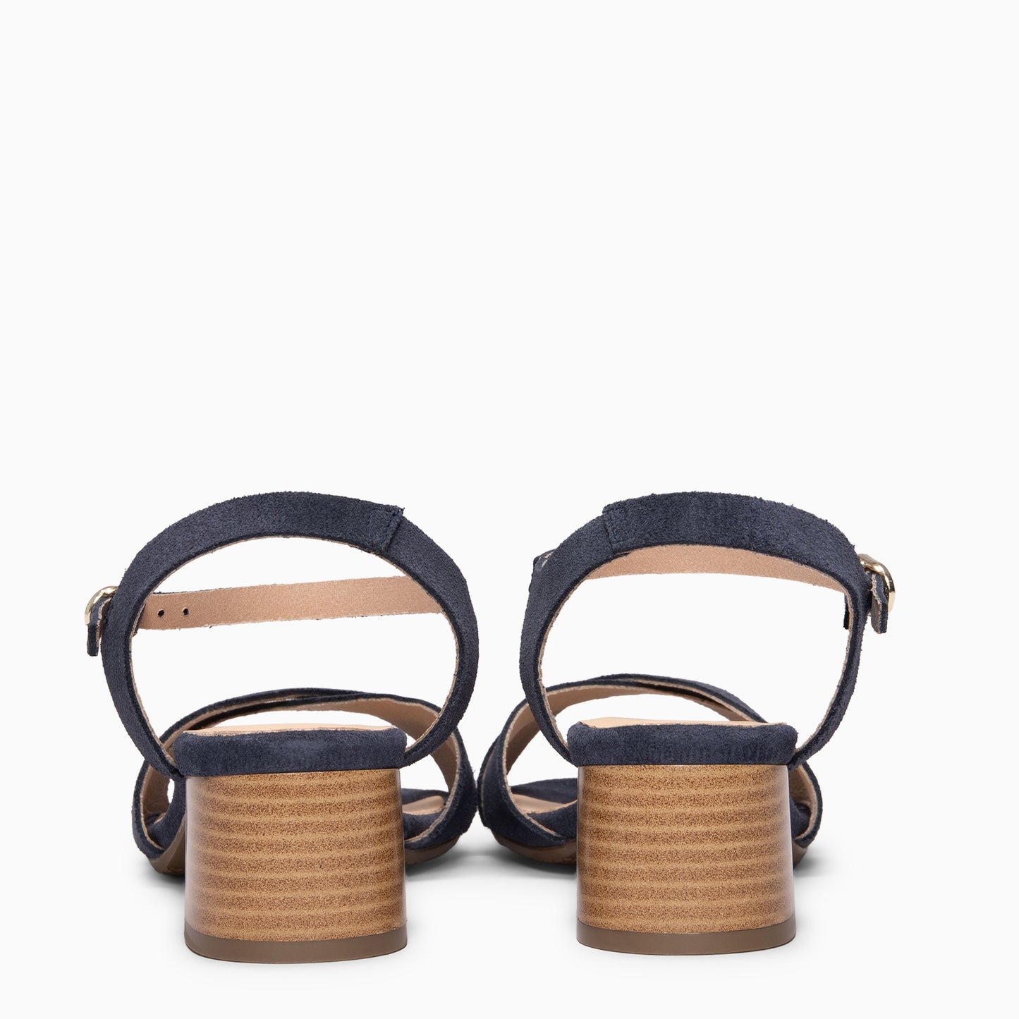 ORIANA - Sandalias de tacón de ante MARINO