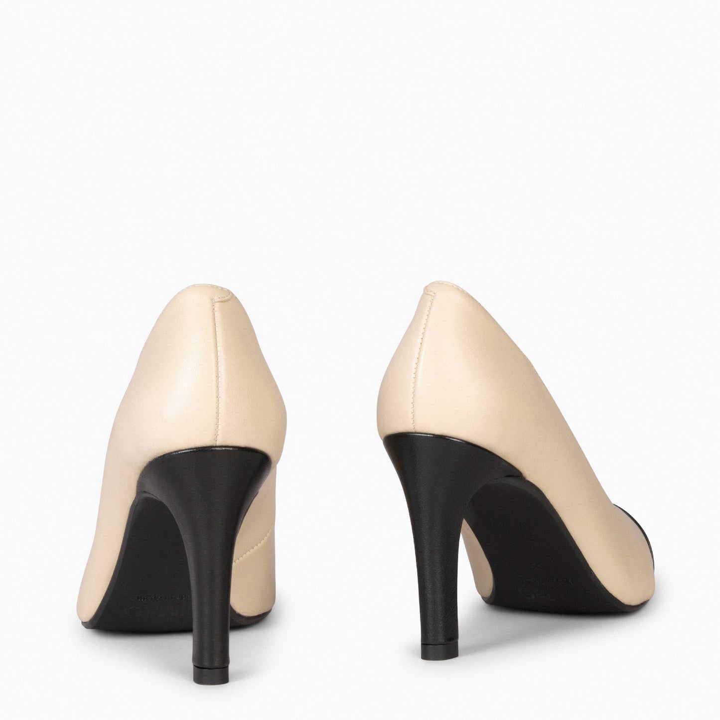 BIANCA – Chaussures à talons BEIGENBLACK