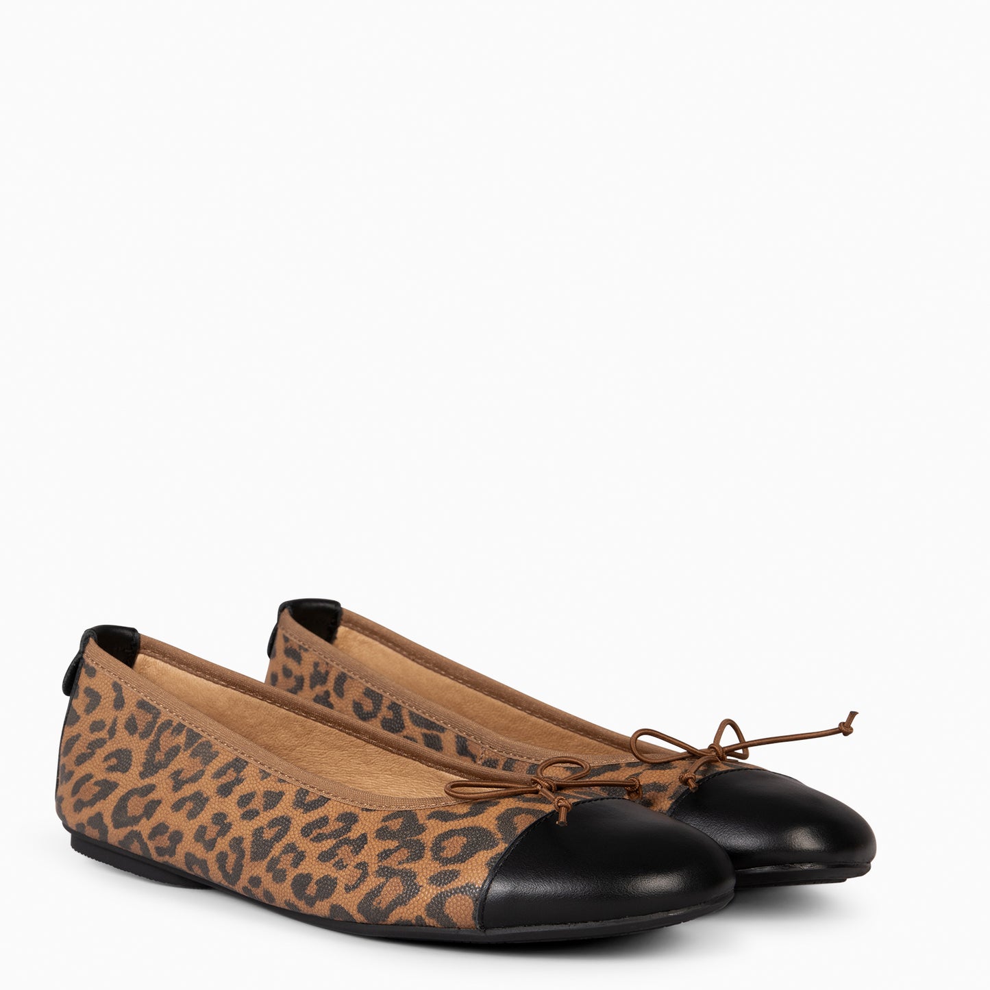 MARILYN – Bailarina bicolor ESTILO BAREFOOT LEOPARDO