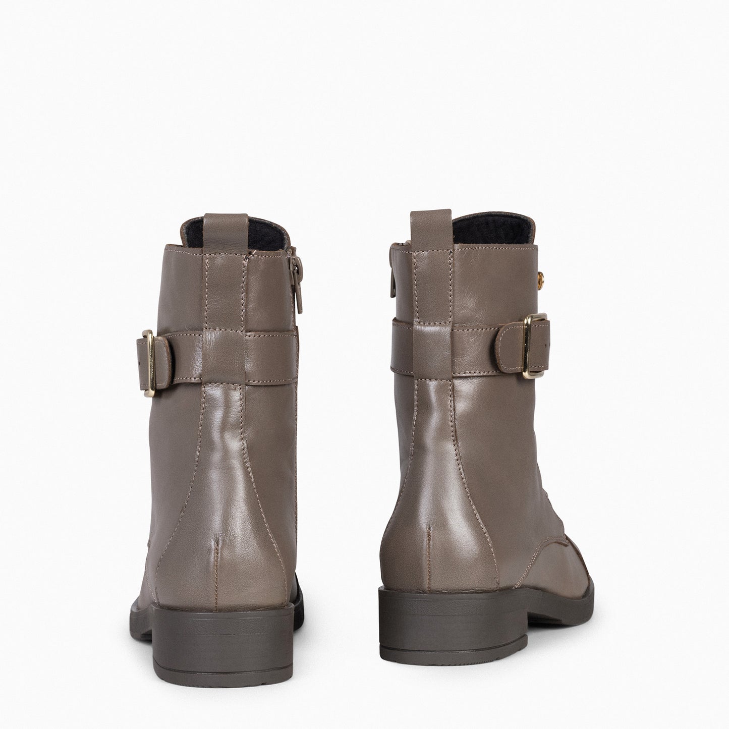 BELFAST - Botins casuais femininos TAUPE