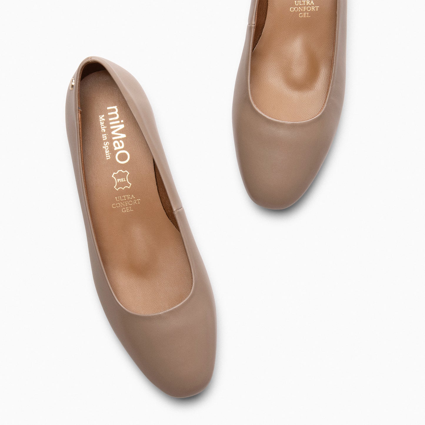 URBAN XS – Zapatos de tacón bajo TAUPE