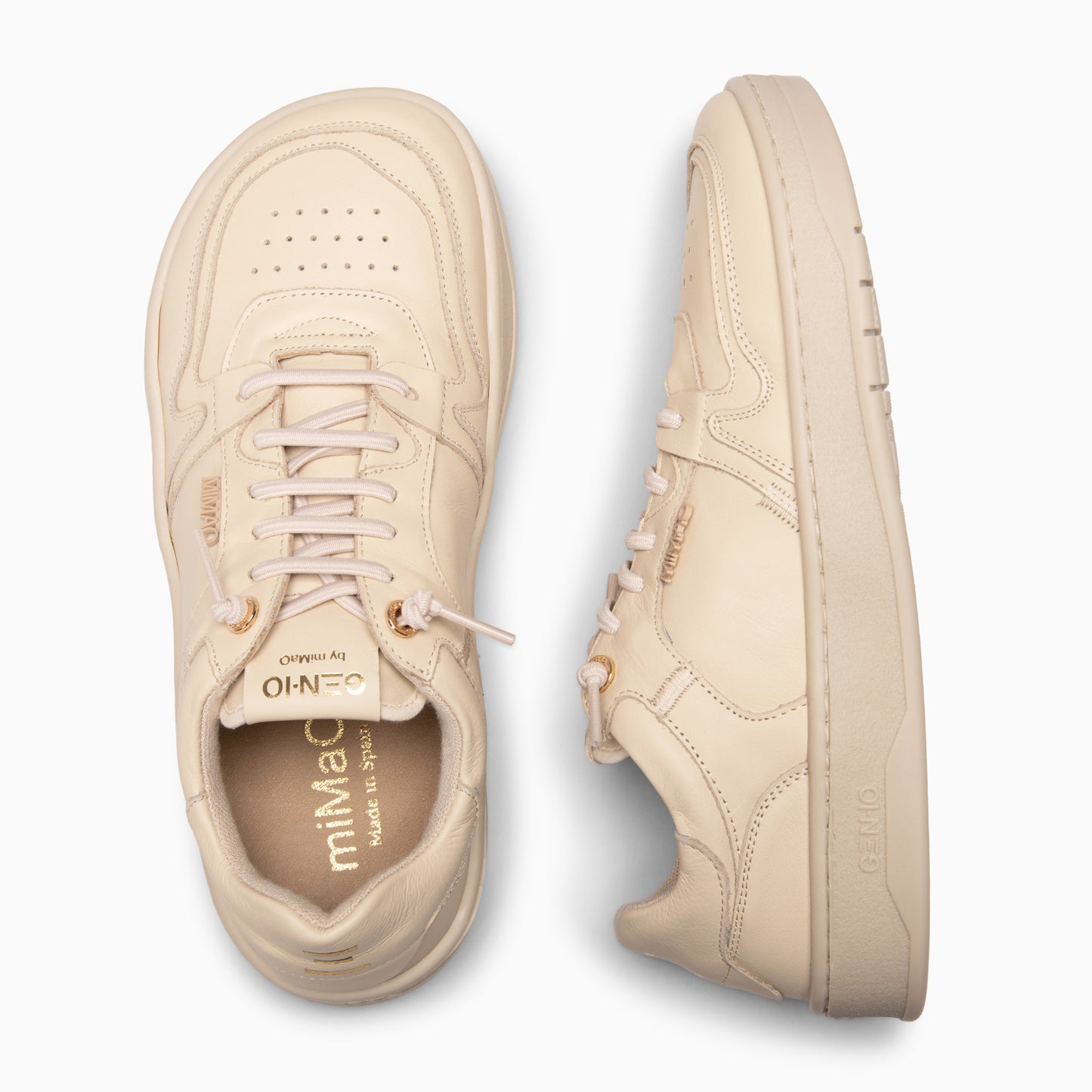 GEN-IO - Zapatillas baresoft NAPA BEIGE