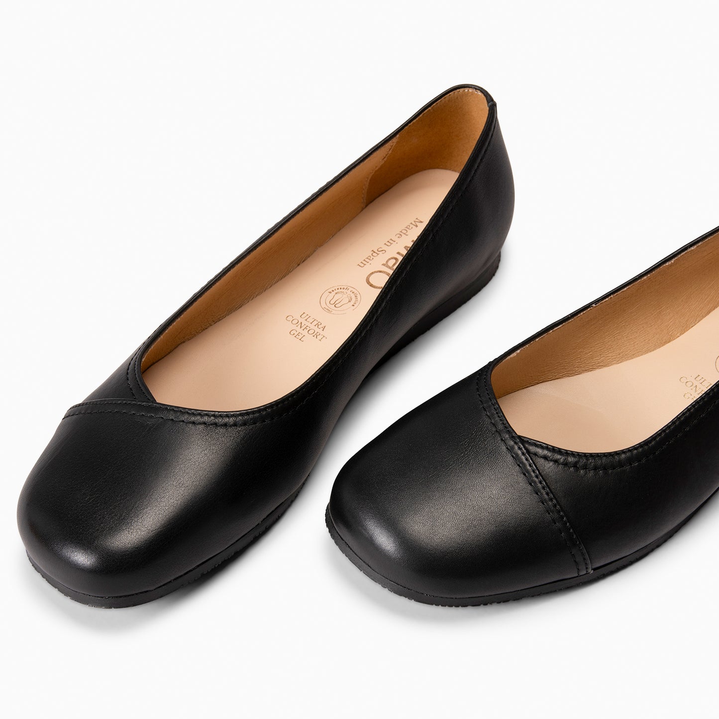 PLUMA - Bailarinas de Piel Baresoft NEGRO