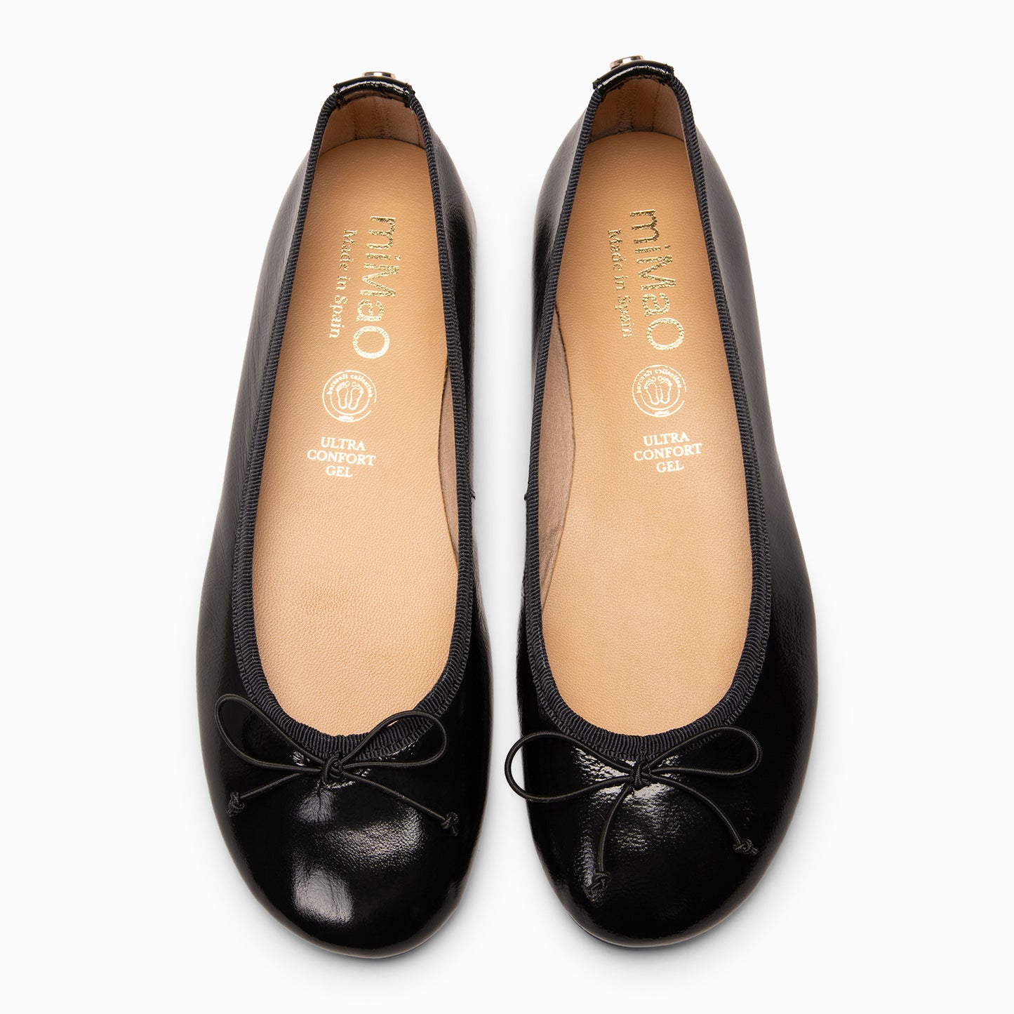 CAMPANILLA - BAILARINA DE CHAROL BARESOFT NEGRO