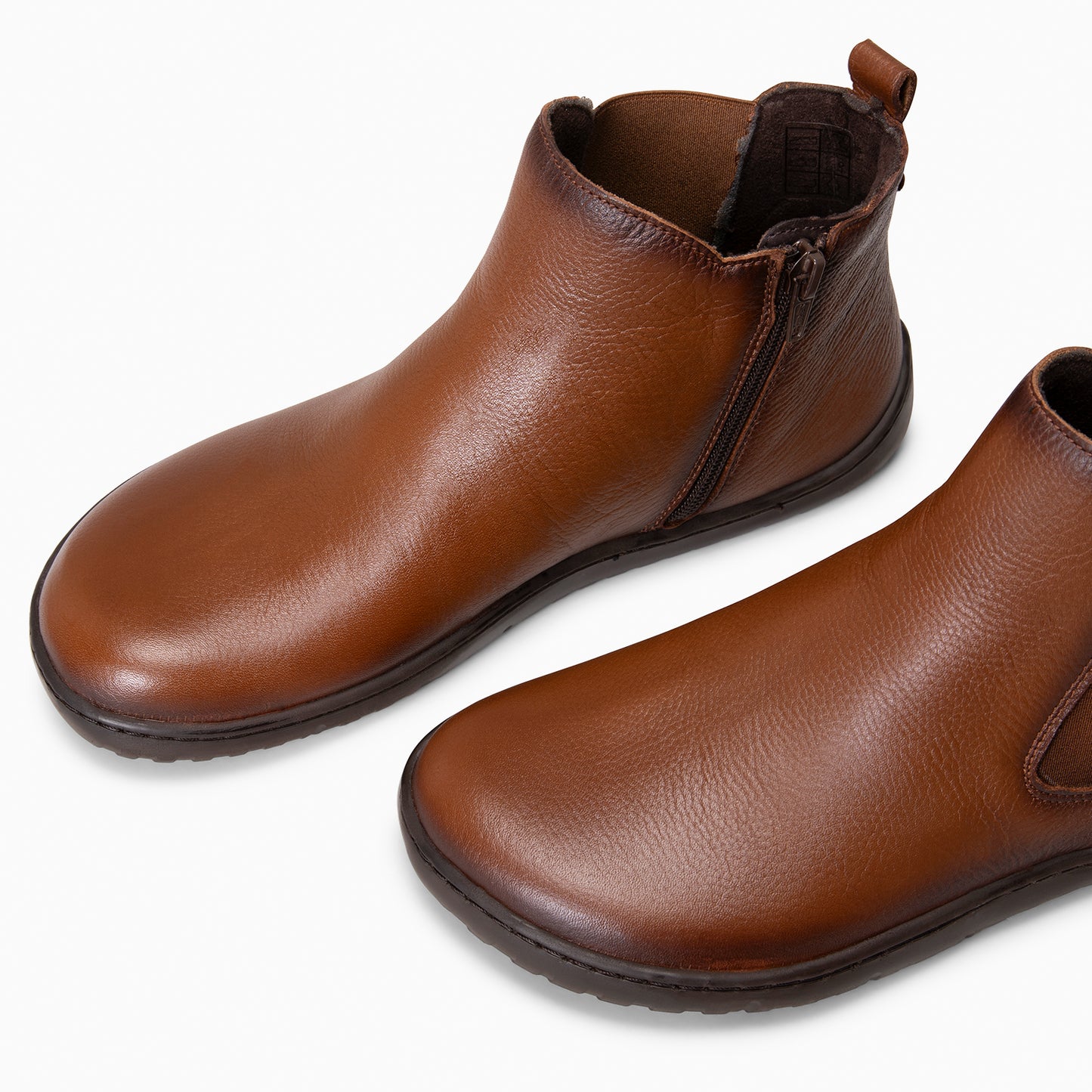 SAND -Botines tipo barefoot con elástico MARRON