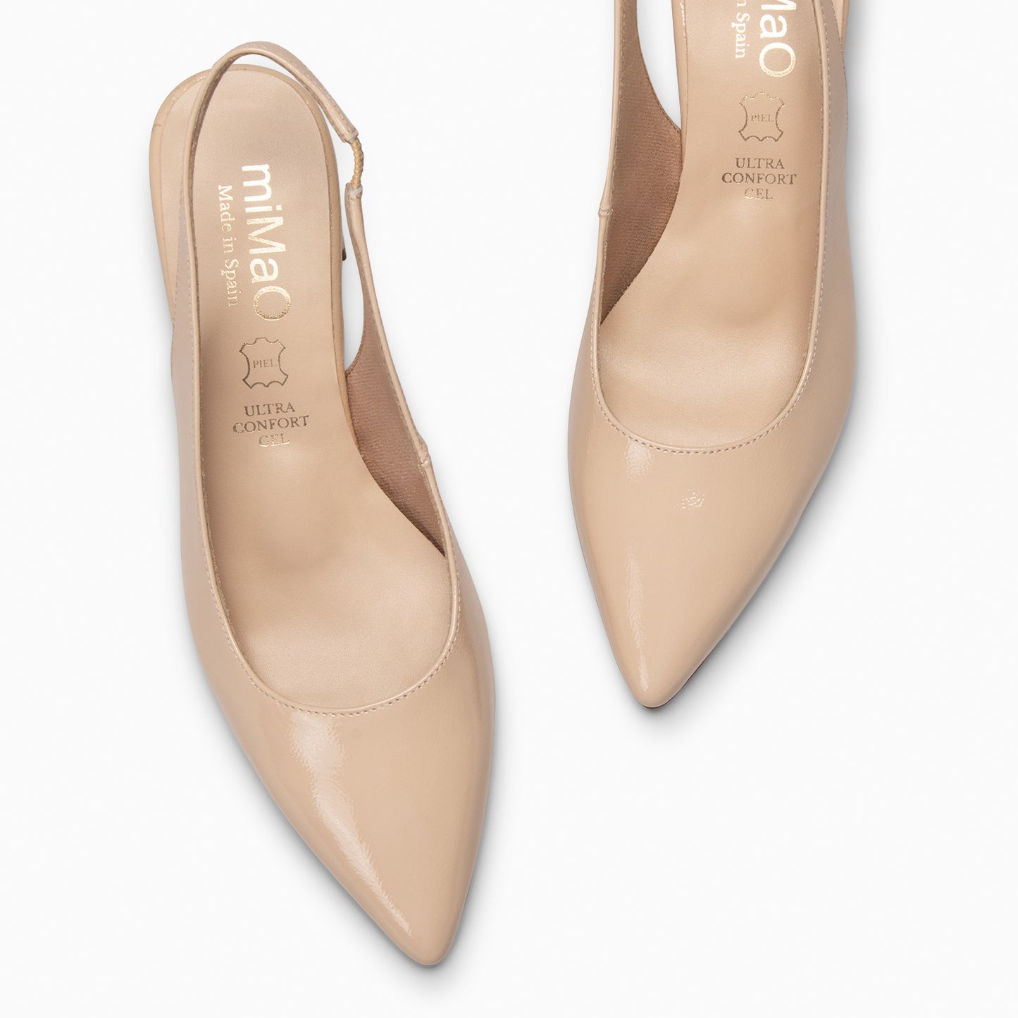 MIRIAM - Zapato destalonado NUDE