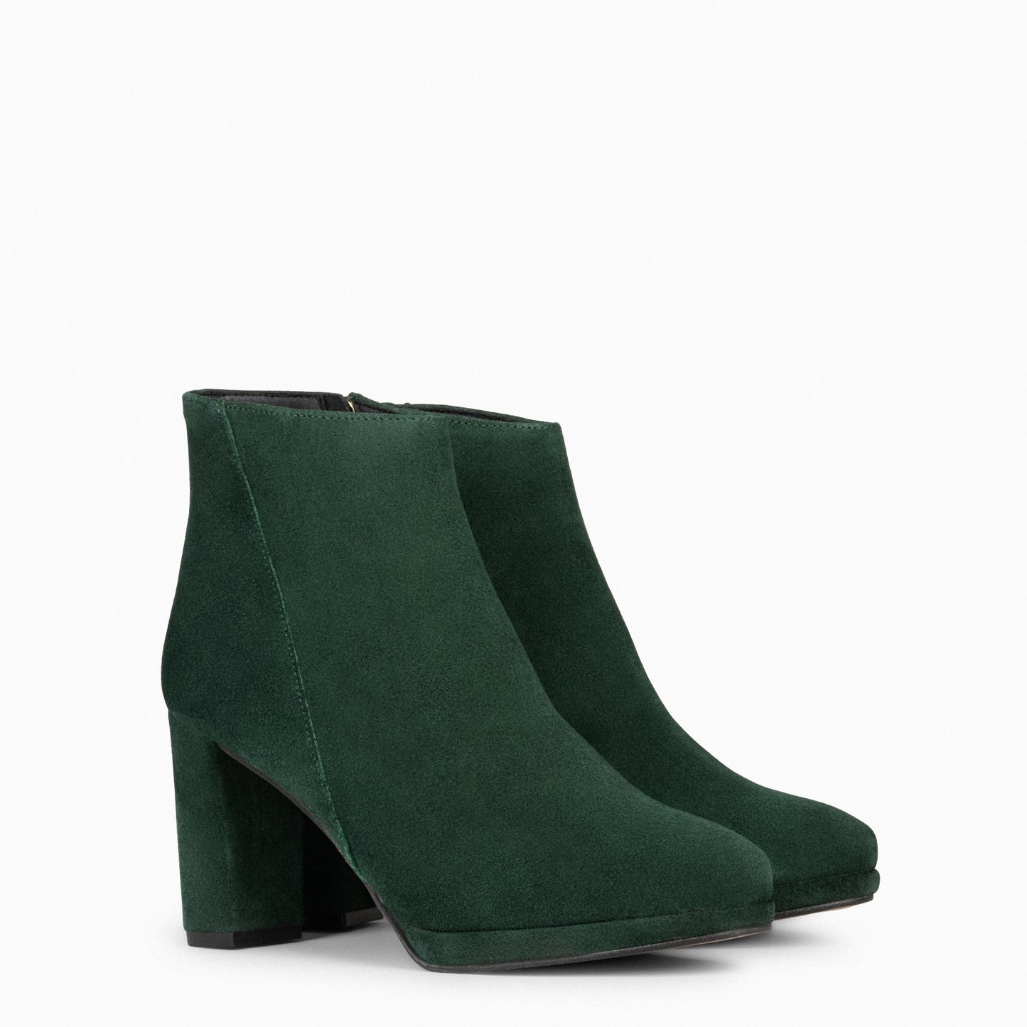 WITTEN - Botins com plataforma VERDE