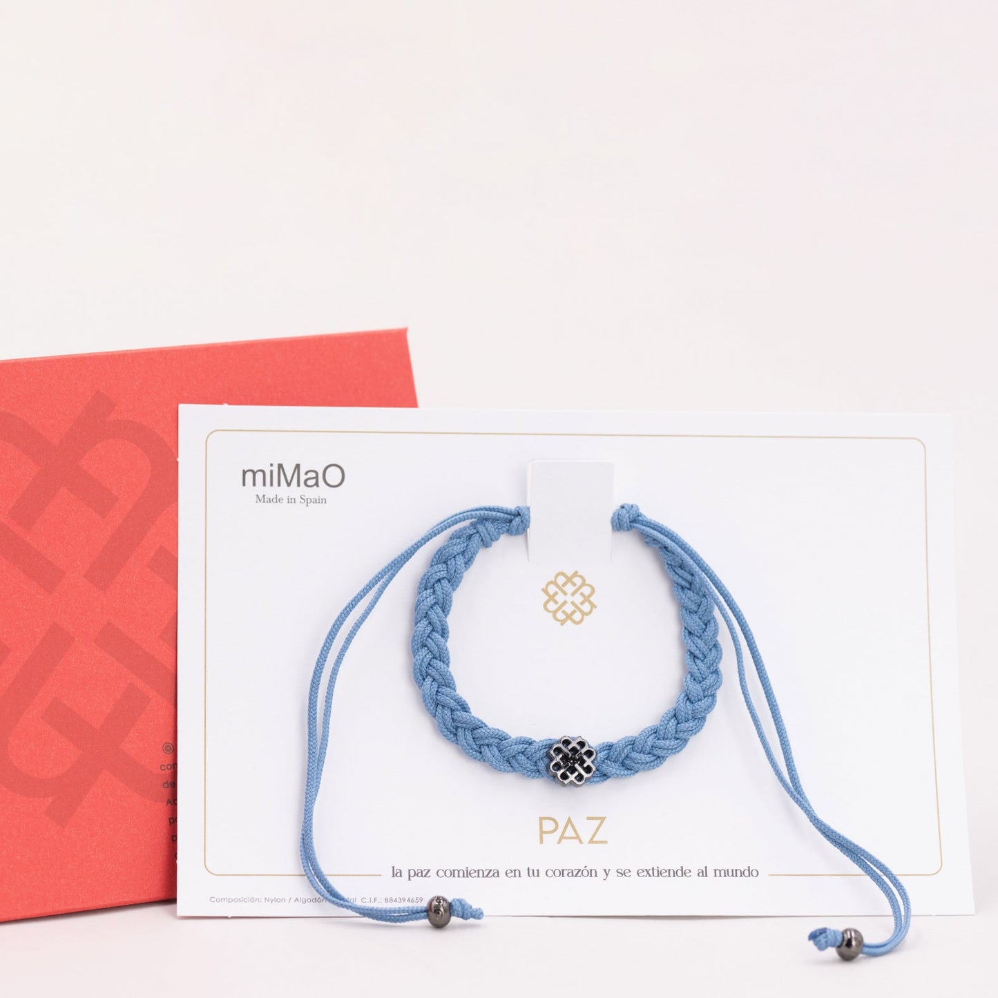 PULSERA AZUL DE LA PAZ