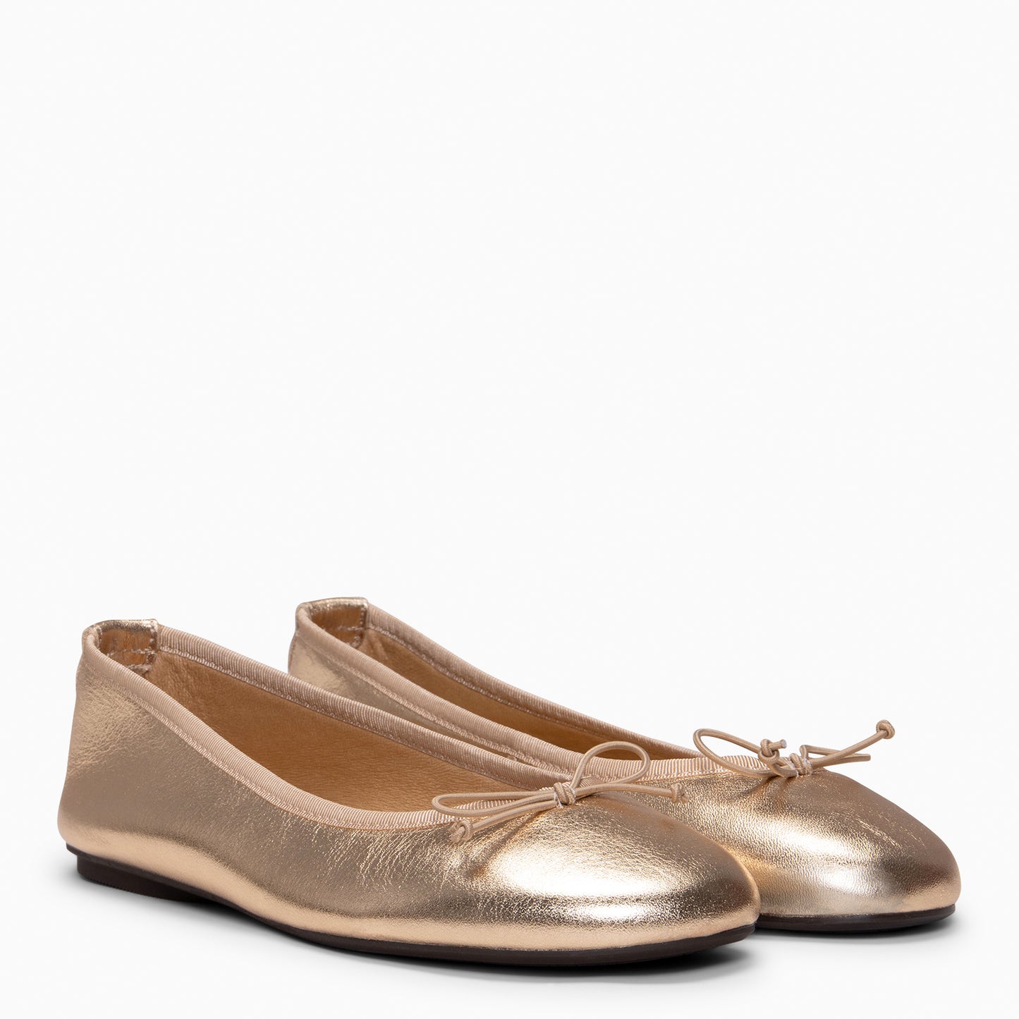 CAMPANILLA - Bailarina estilo barefoot DORADO