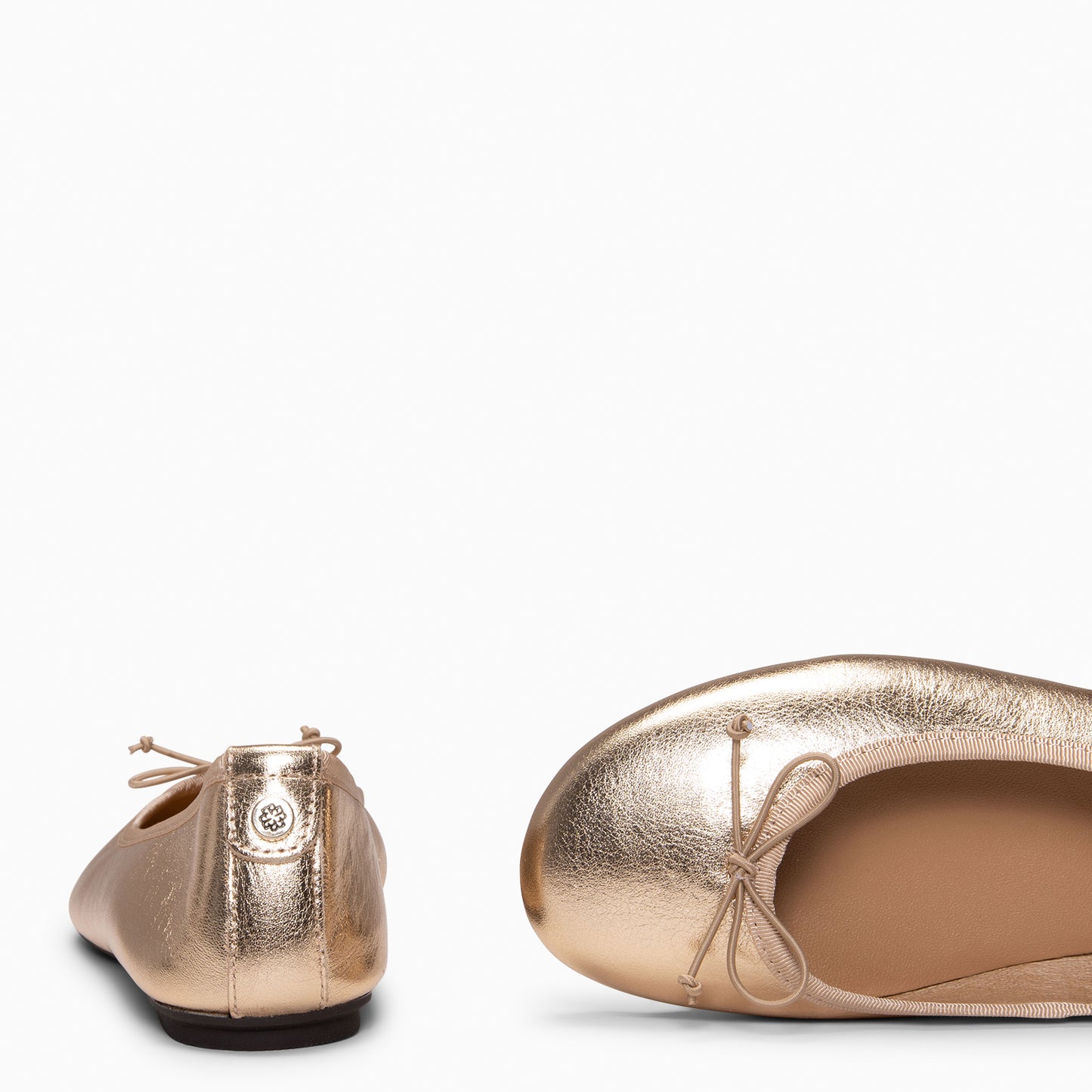 CAMPANILLA - Bailarina estilo barefoot DORADO