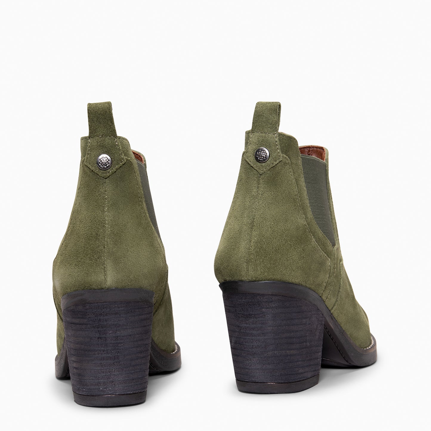 CASSIDY - Botines de tacón alto tipo Chelsea  KAQUI