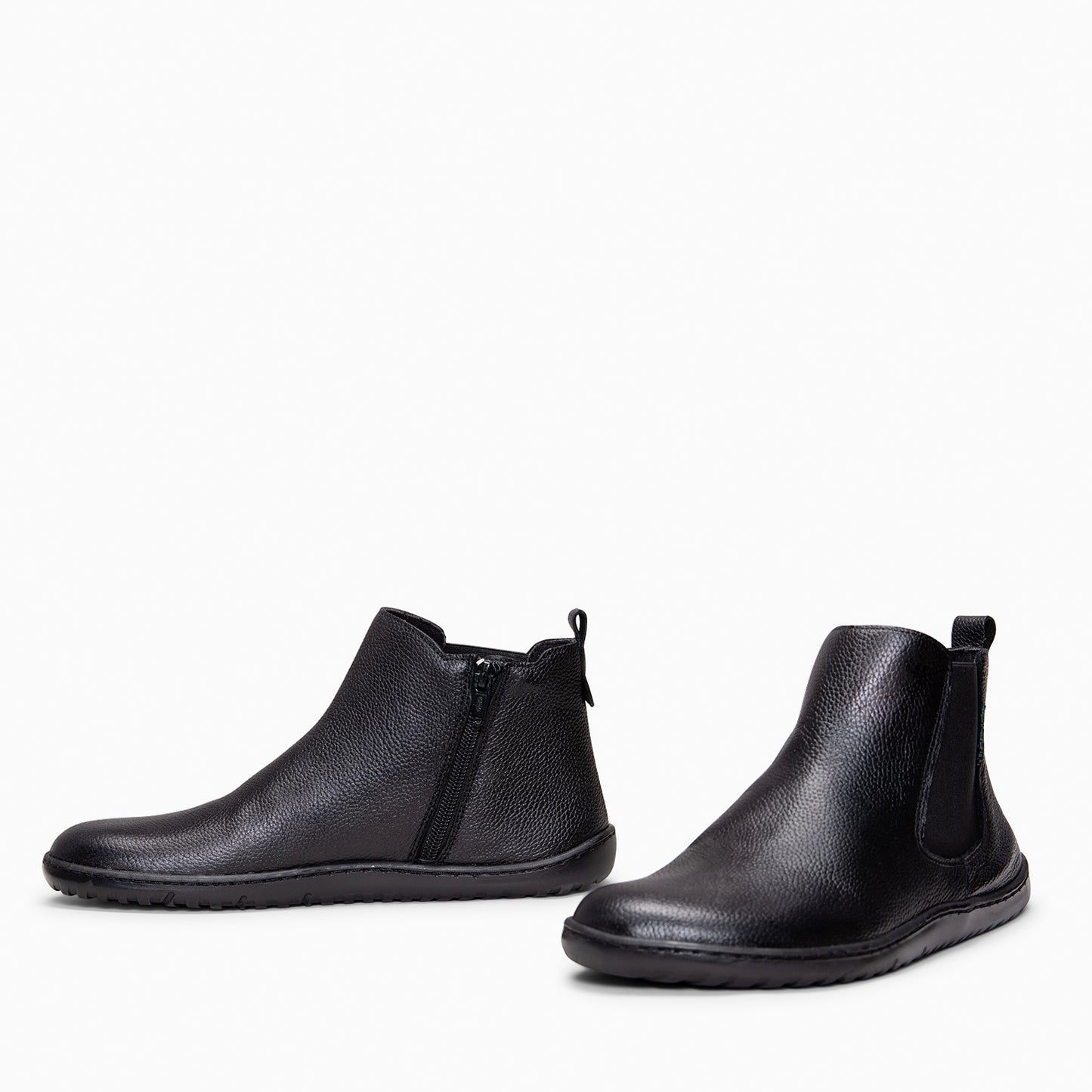 SAND -Botines tipo barefoot con elástico NEGRO