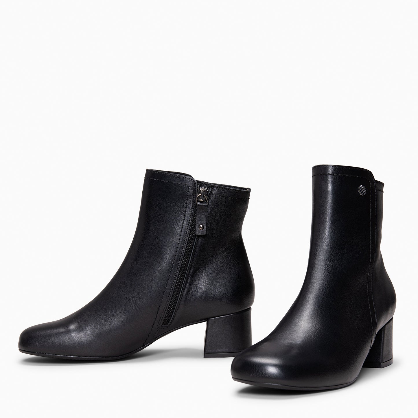 COLMAR - Botines elegantes de piel NAPA