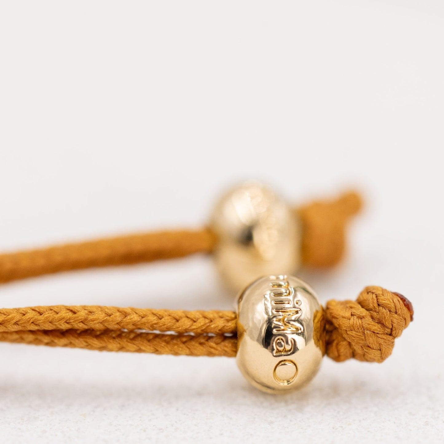 PULSERA MOSTAZA DE LA FORTUNA ORO