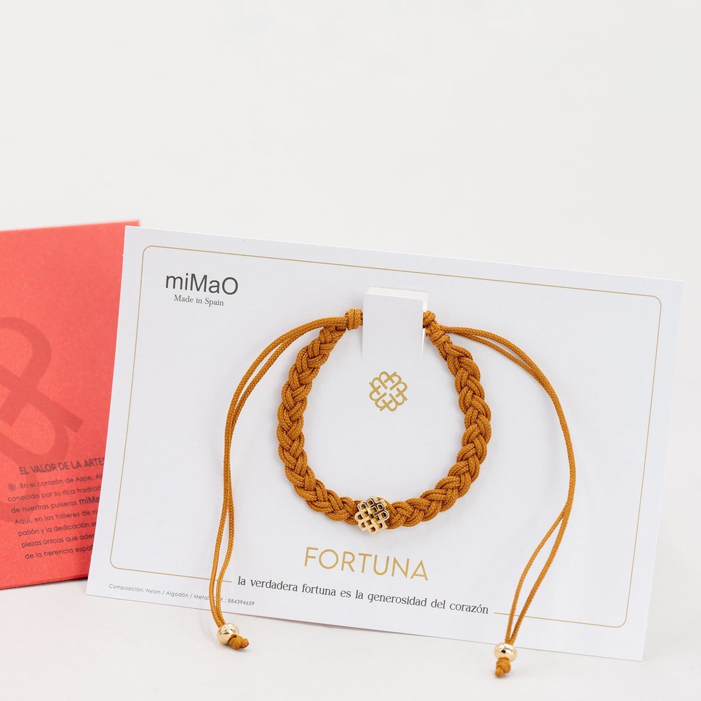 PULSERA MOSTAZA DE LA FORTUNA ORO