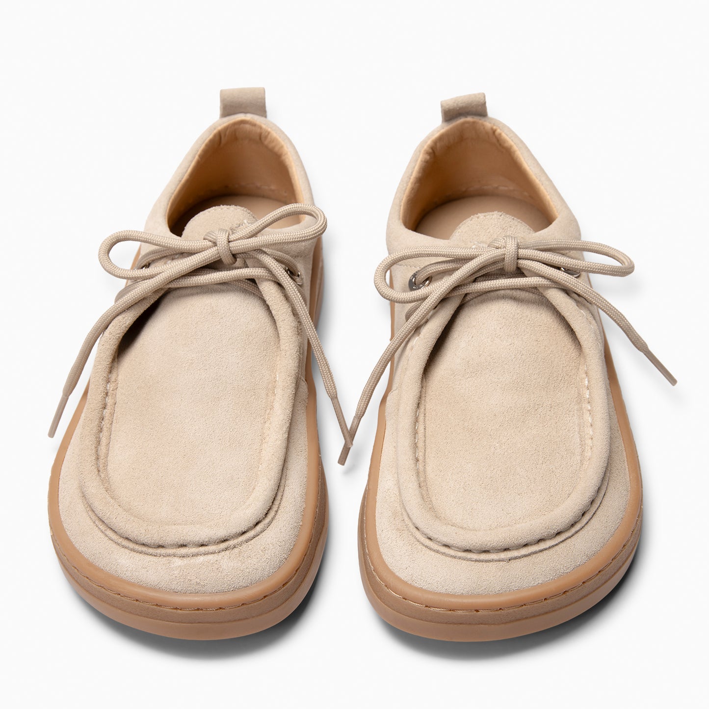 NIMBO - Mocasines de cordones Baresoft BEIGE