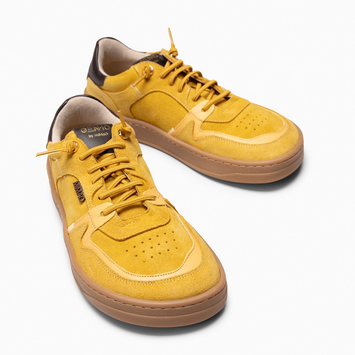 GEN-IO - Zapatillas baresoft MOSTAZA