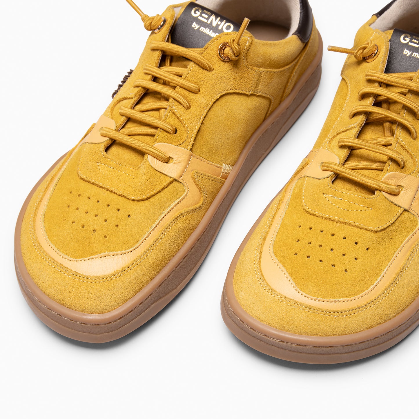 GEN-IO - Zapatillas baresoft MOSTAZA