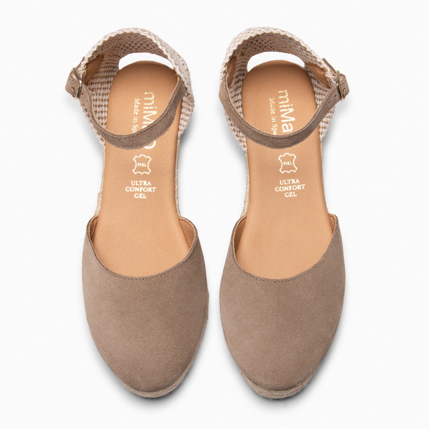 FORNELLS - Cuñas bajas de Esparto TAUPE