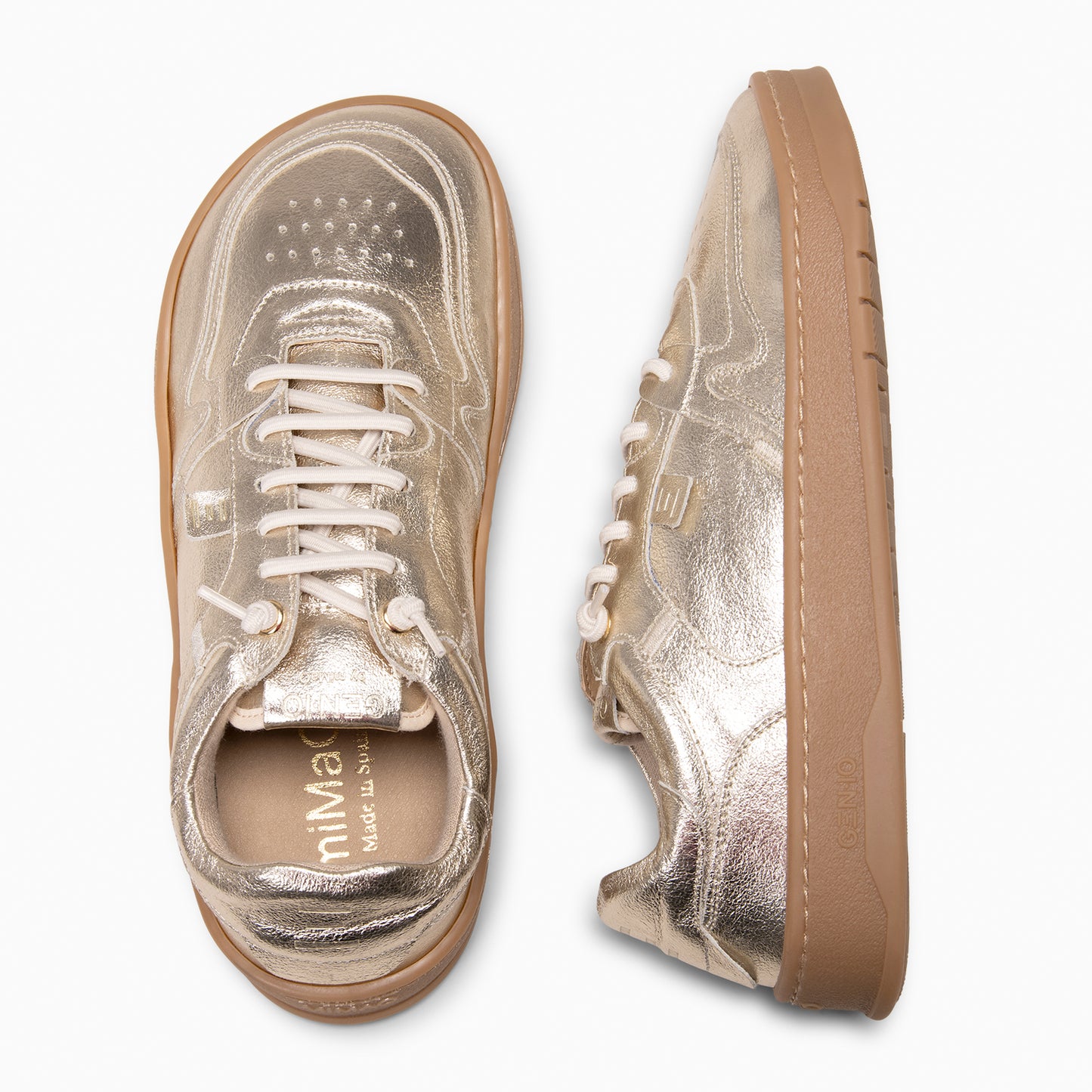 GEN-IO– zapatilas estilo barefoot  PLATINO