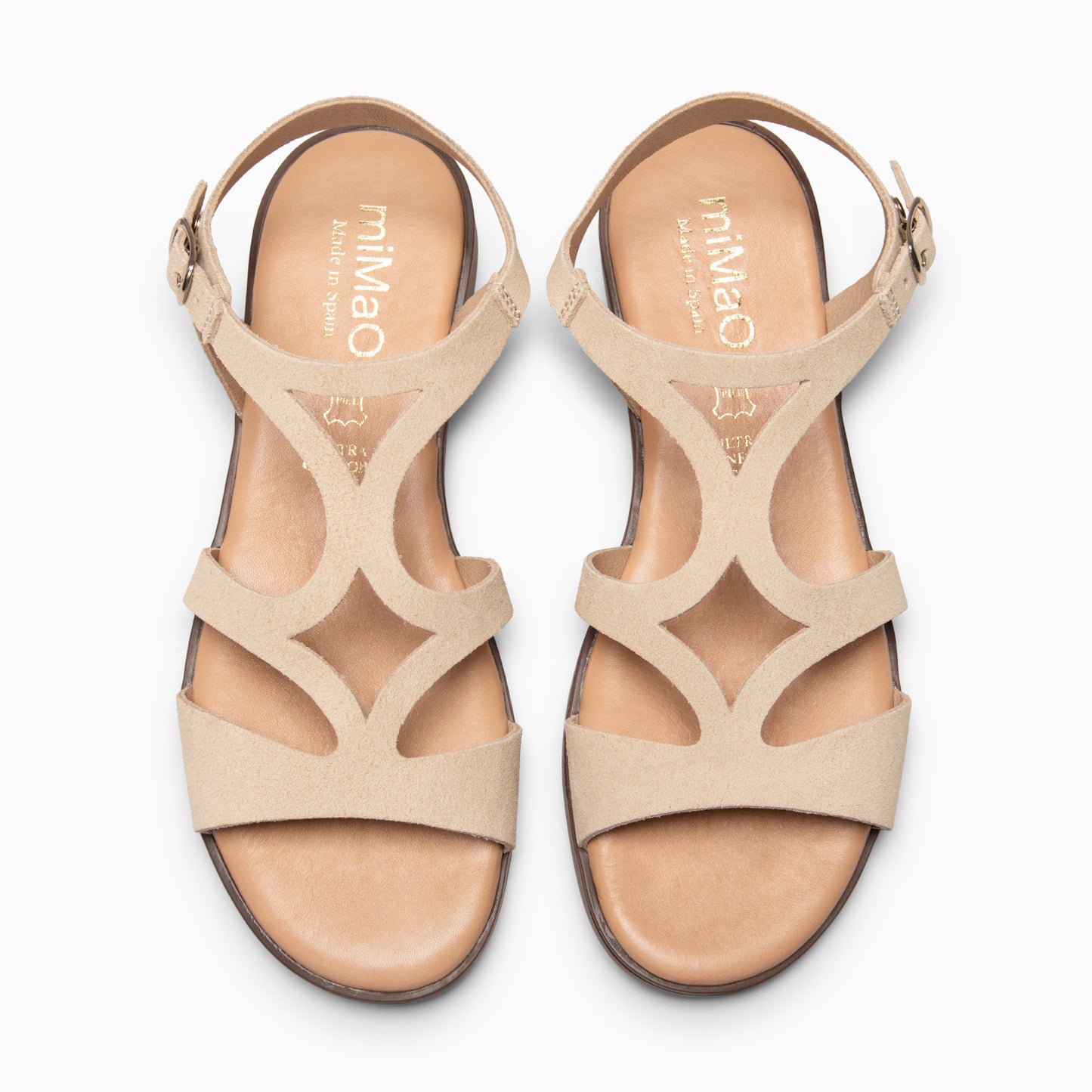 BAMBÚ - Sandalias Planas BEIGE
