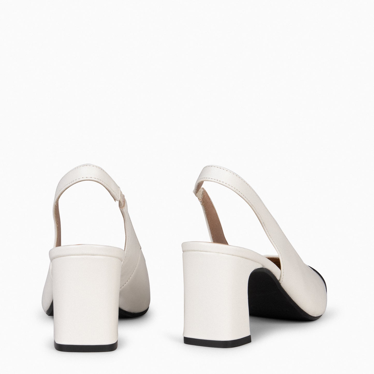 DIANA - Sapato com bico fino OFF WHITE