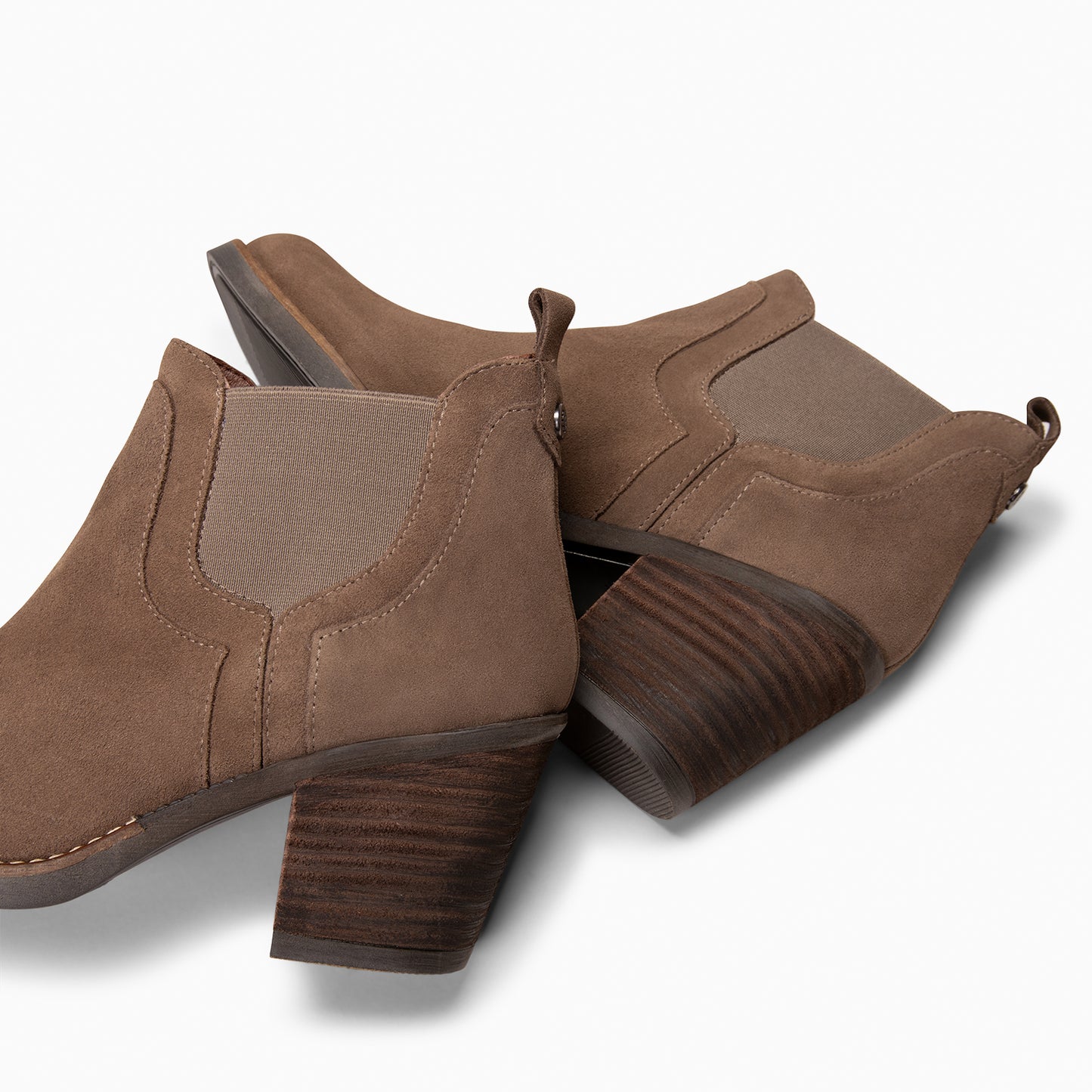 CASSIDY - Botines de tacón alto tipo Chelsea  TAUPE