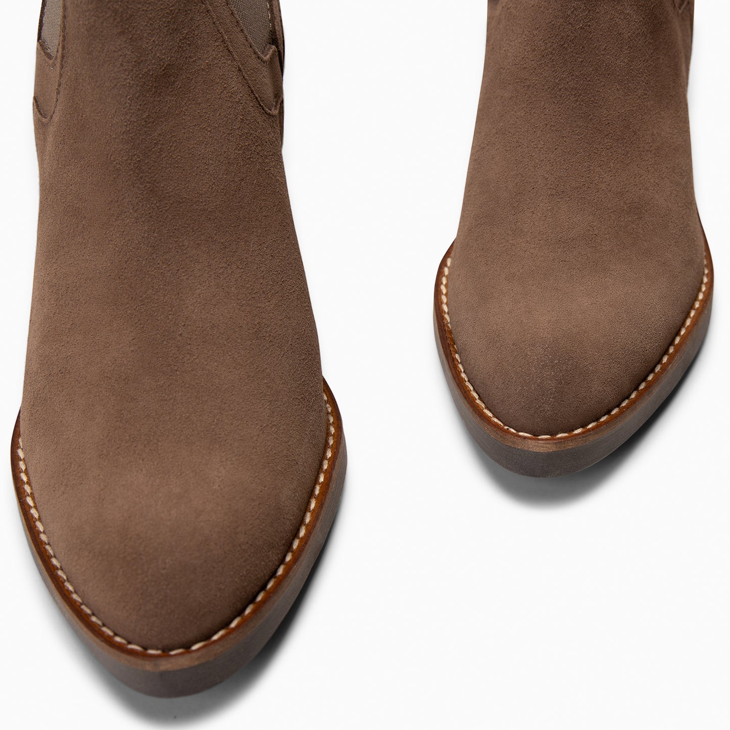 CASSIDY - Botines de tacón alto tipo Chelsea  TAUPE