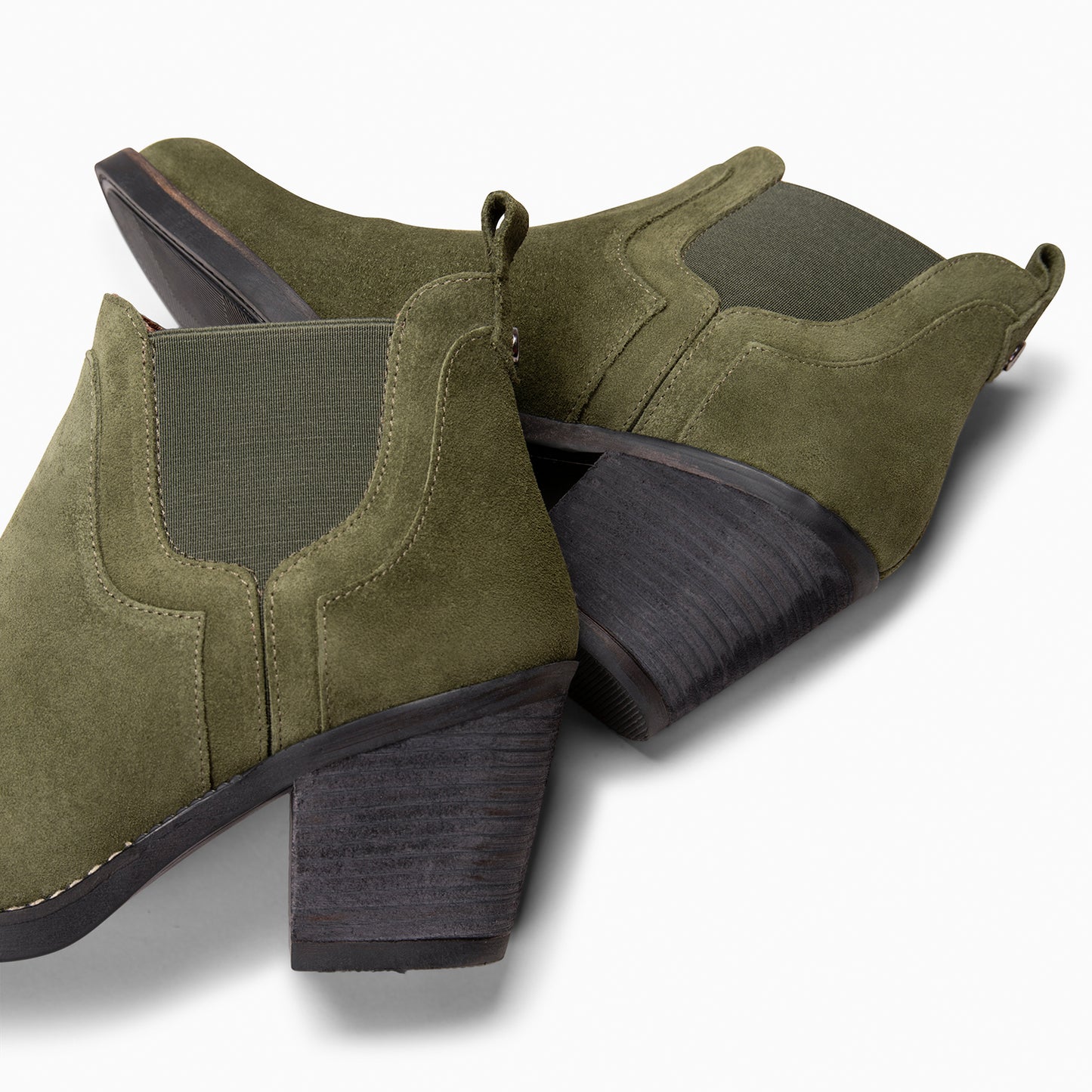 CASSIDY - Botines de tacón alto tipo Chelsea  KAQUI