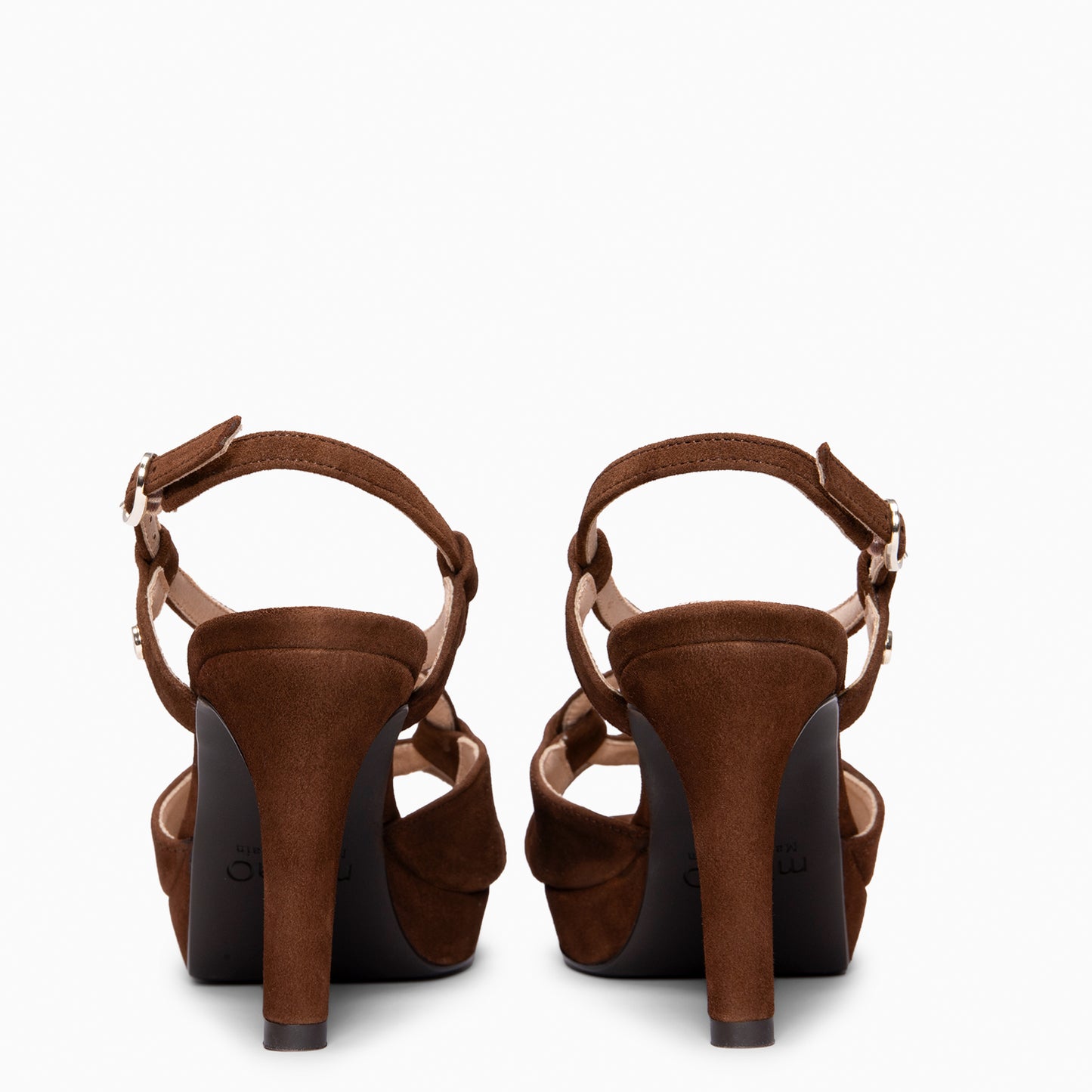 JUDITH - Sandalias de fiesta con tacón MARRON