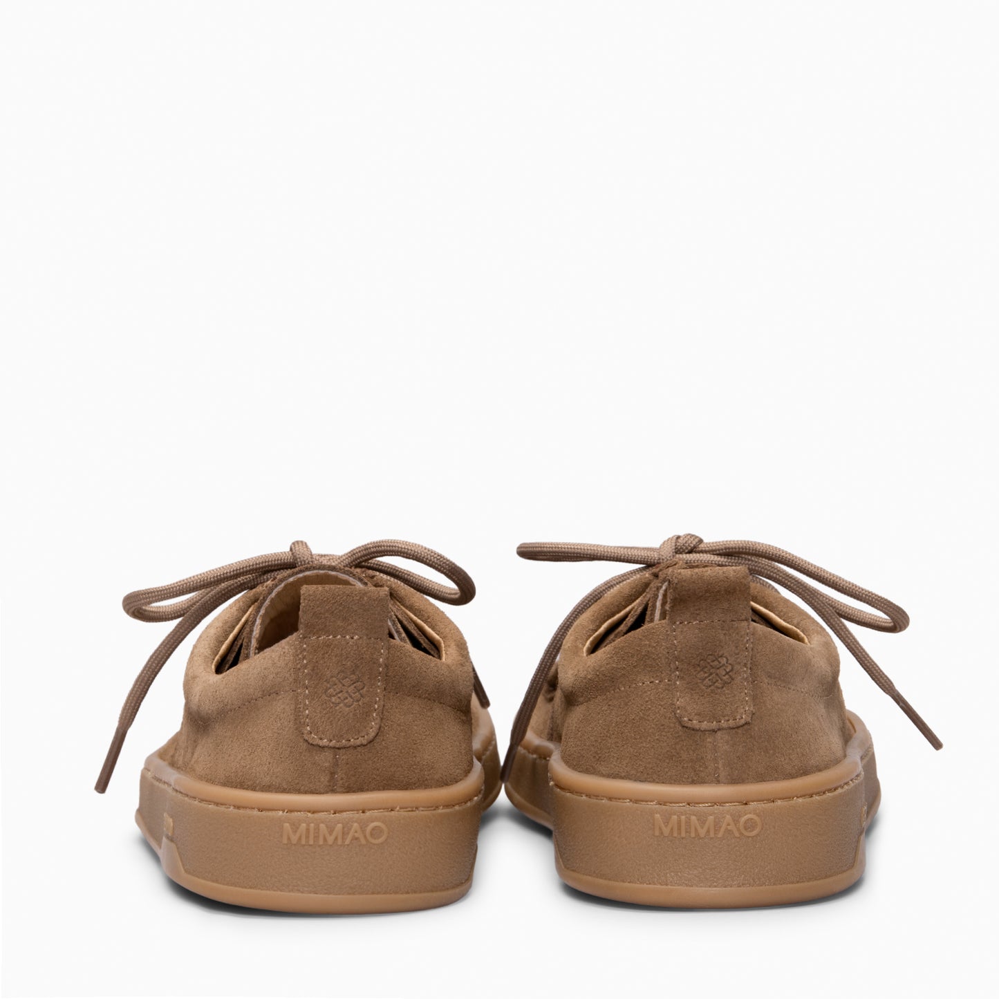 NIMBO - Mocasines de cordones Baresoft TAUPE