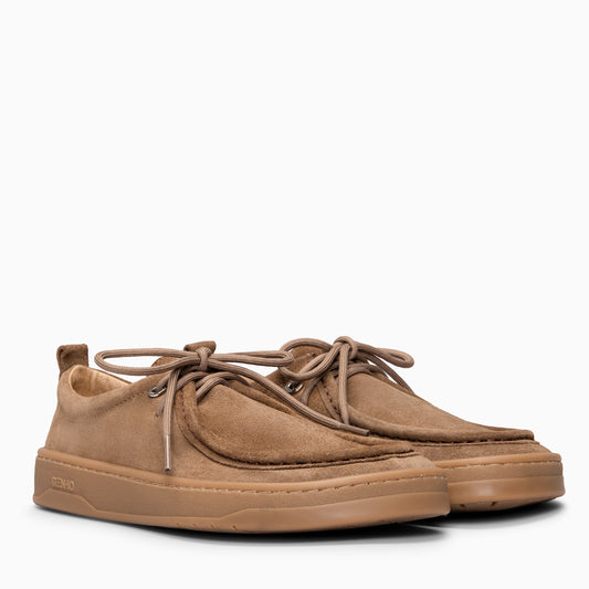 NIMBO - Mocasines de cordones Baresoft TAUPE